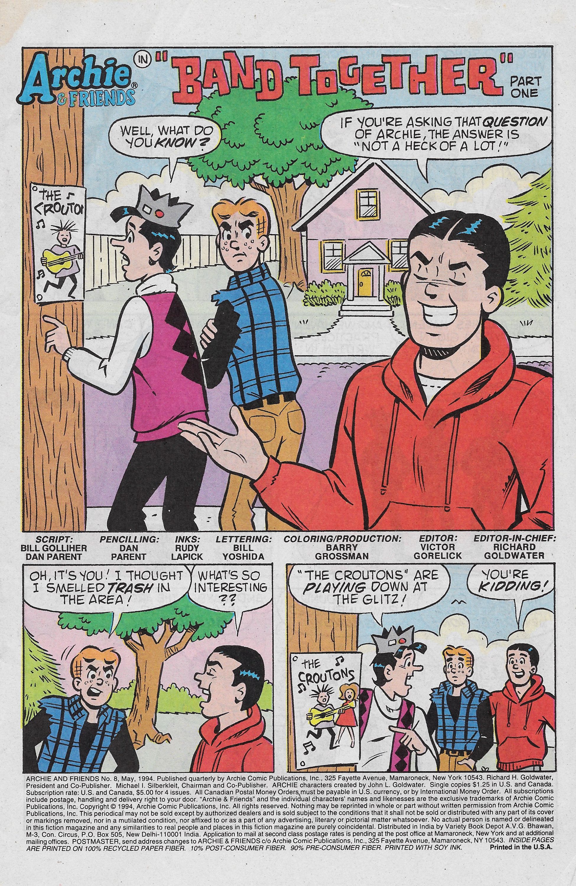 Read online Archie & Friends (1992) comic -  Issue #8 - 3
