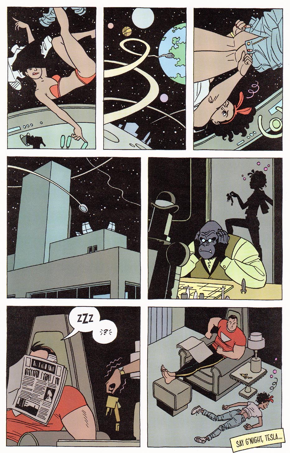 Read online Tom Strong's Terrific Tales comic -  Issue #1 - 17