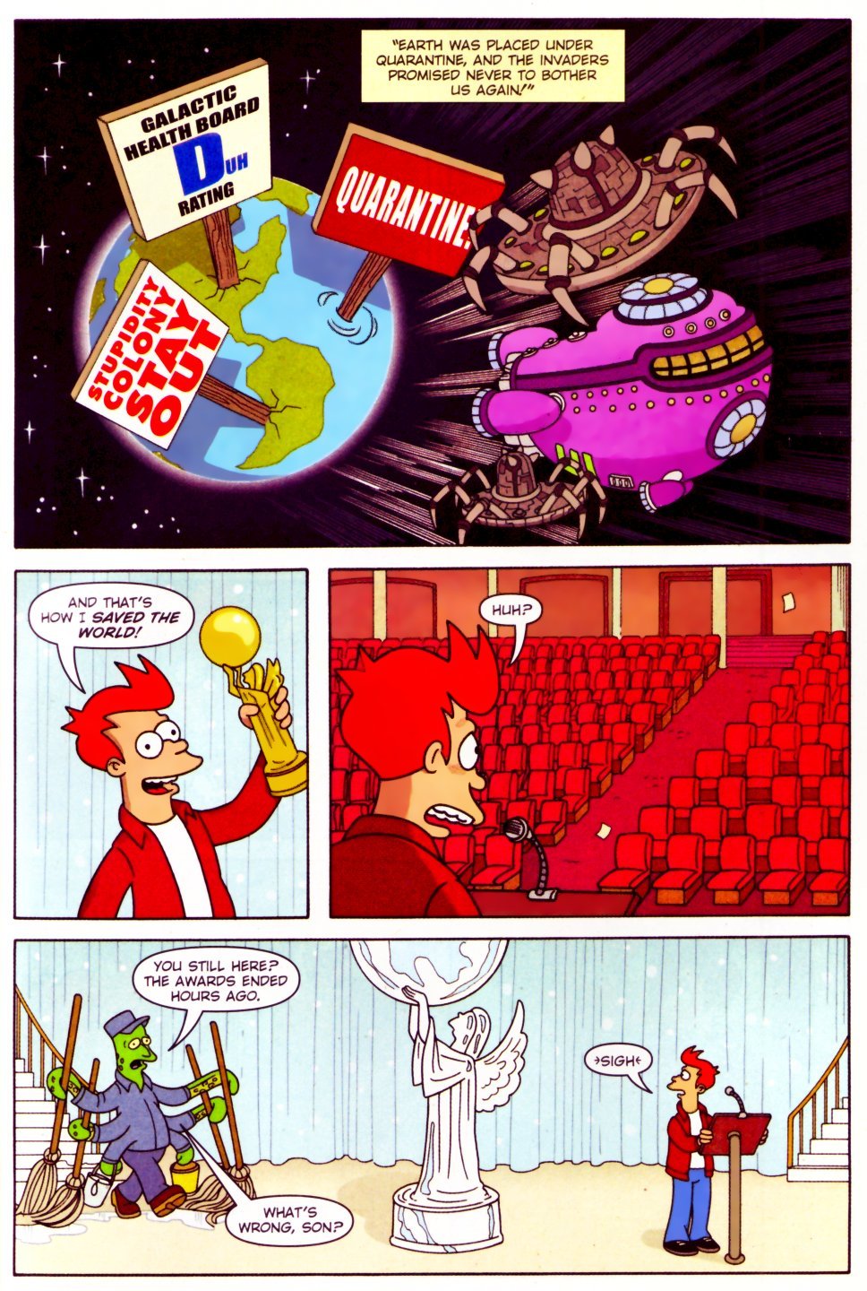 Read online Futurama Comics comic -  Issue #19a - 10