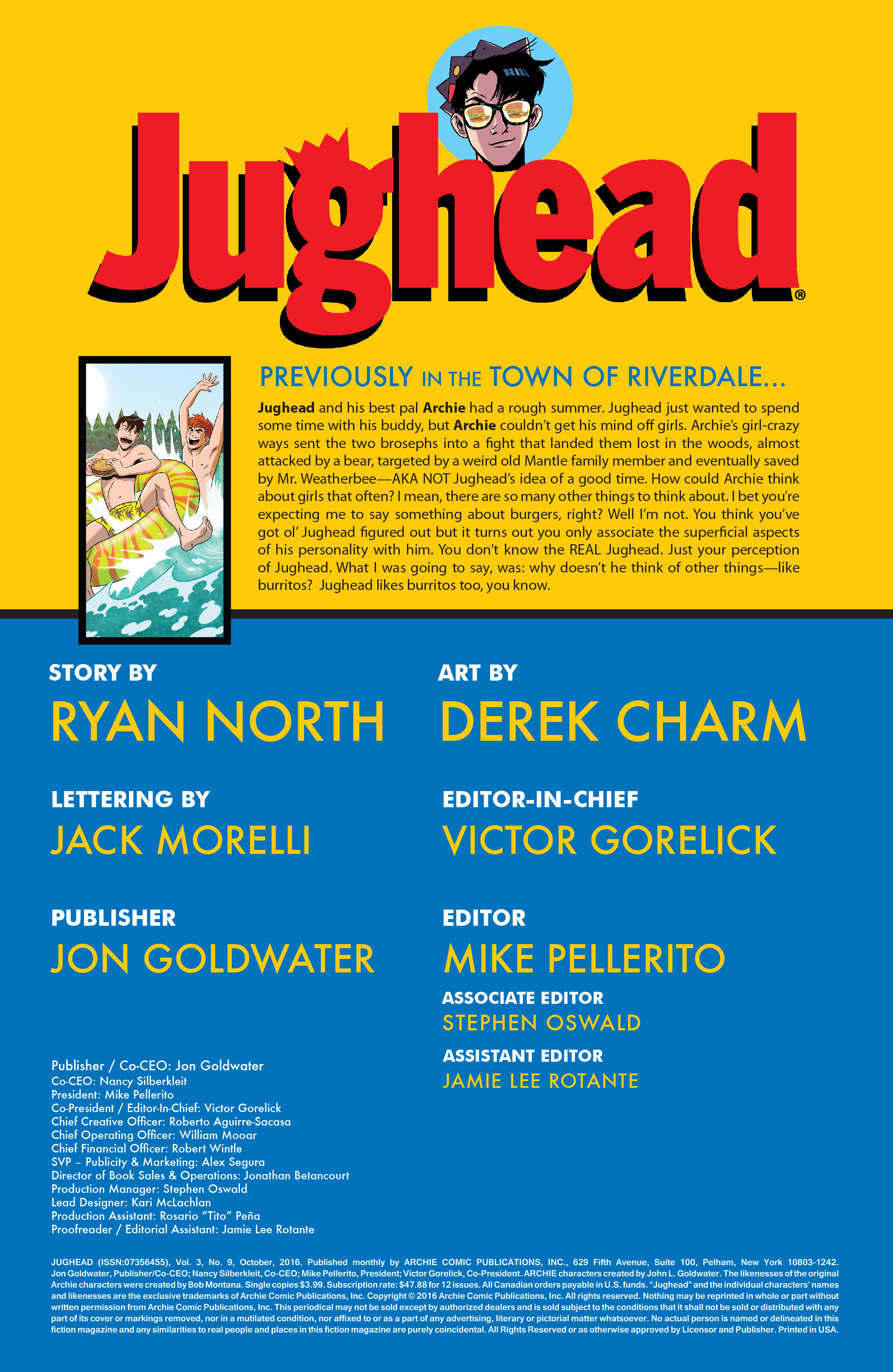 Read online Jughead (2015) comic -  Issue #9 - 2