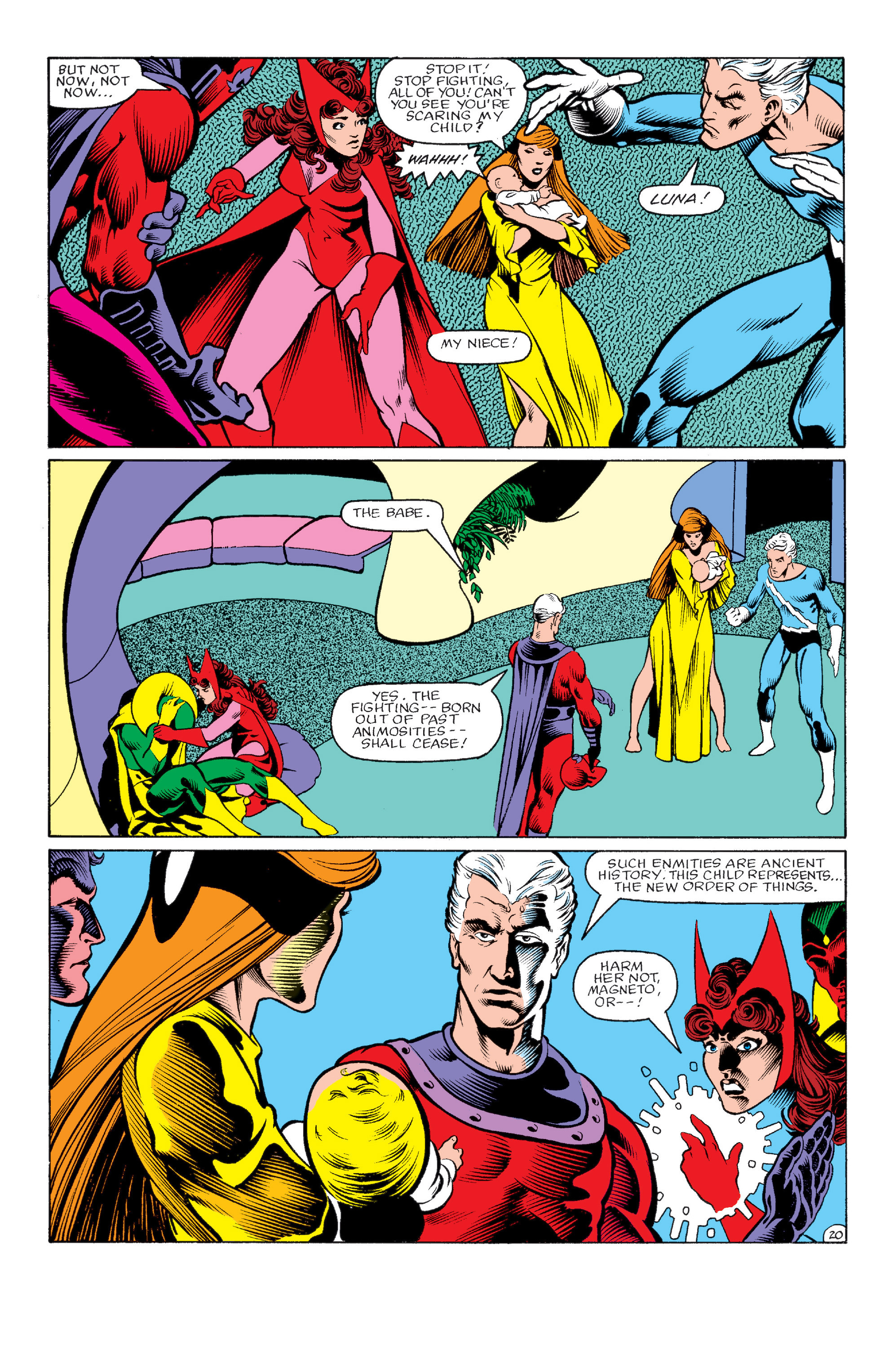 Read online The Vision and the Scarlet Witch (1982) comic -  Issue #4 - 21
