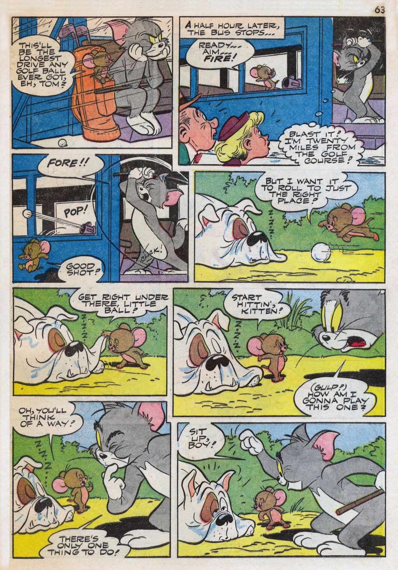 Read online Tom and Jerry's Summer Fun comic -  Issue #2 - 65