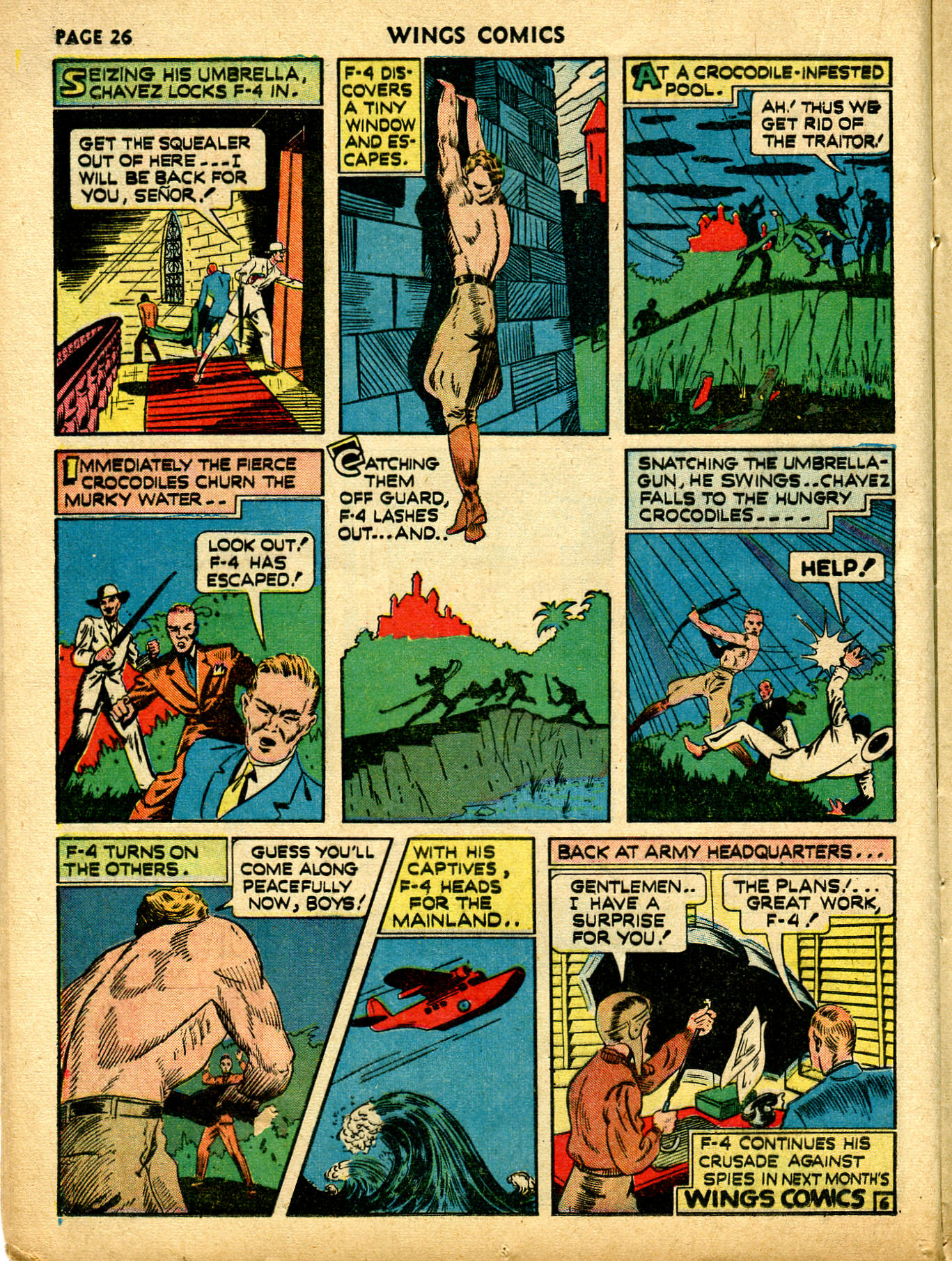 Read online Wings Comics comic -  Issue #12 - 28