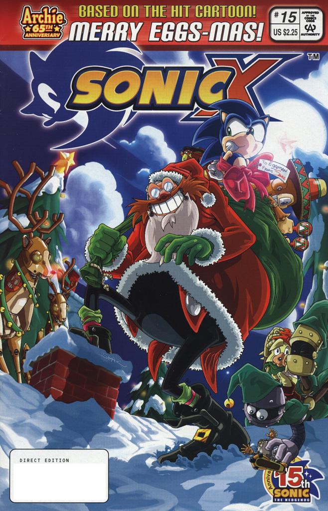 Read online Sonic X comic -  Issue #15 - 1