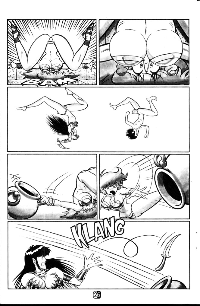 Read online Amazon Gazonga: Bad Girls Of The Jungle comic -  Issue # Full - 28