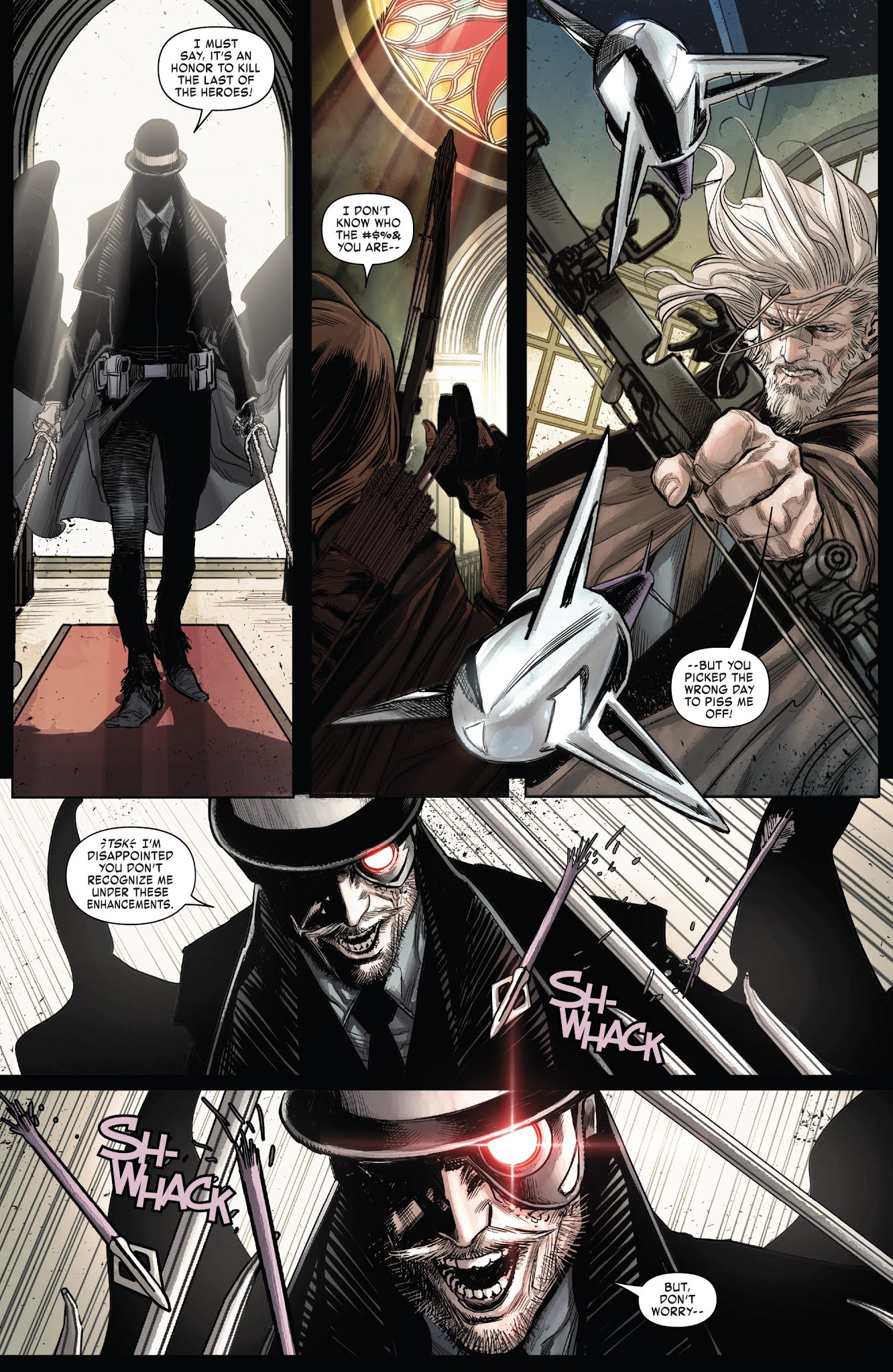 Read online Old Man Hawkeye comic -  Issue #9 - 7