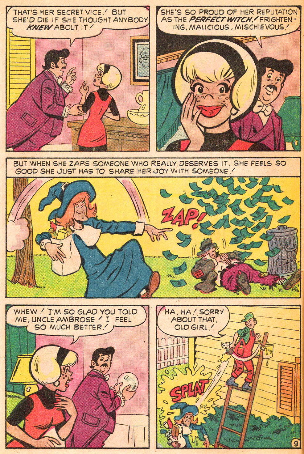 Read online Sabrina The Teenage Witch (1971) comic -  Issue #9 - 38