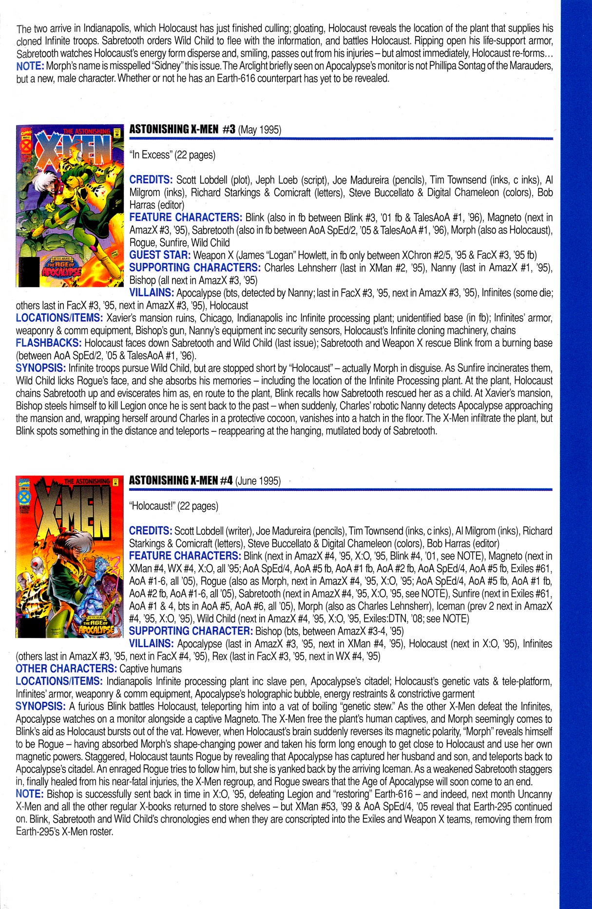 Read online Official Index to the Marvel Universe comic -  Issue #8 - 57