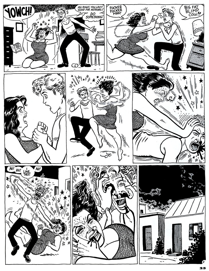 Read online Love and Rockets (1982) comic -  Issue #44 - 27