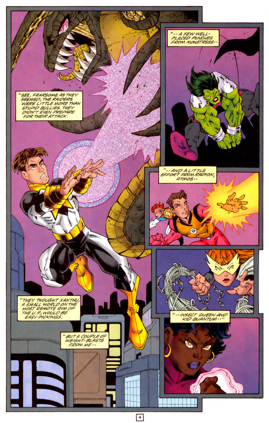 Read online Legends of the Legion comic -  Issue #4 - 4