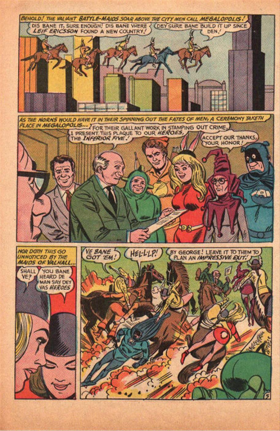 Read online The Inferior Five comic -  Issue #4 - 8