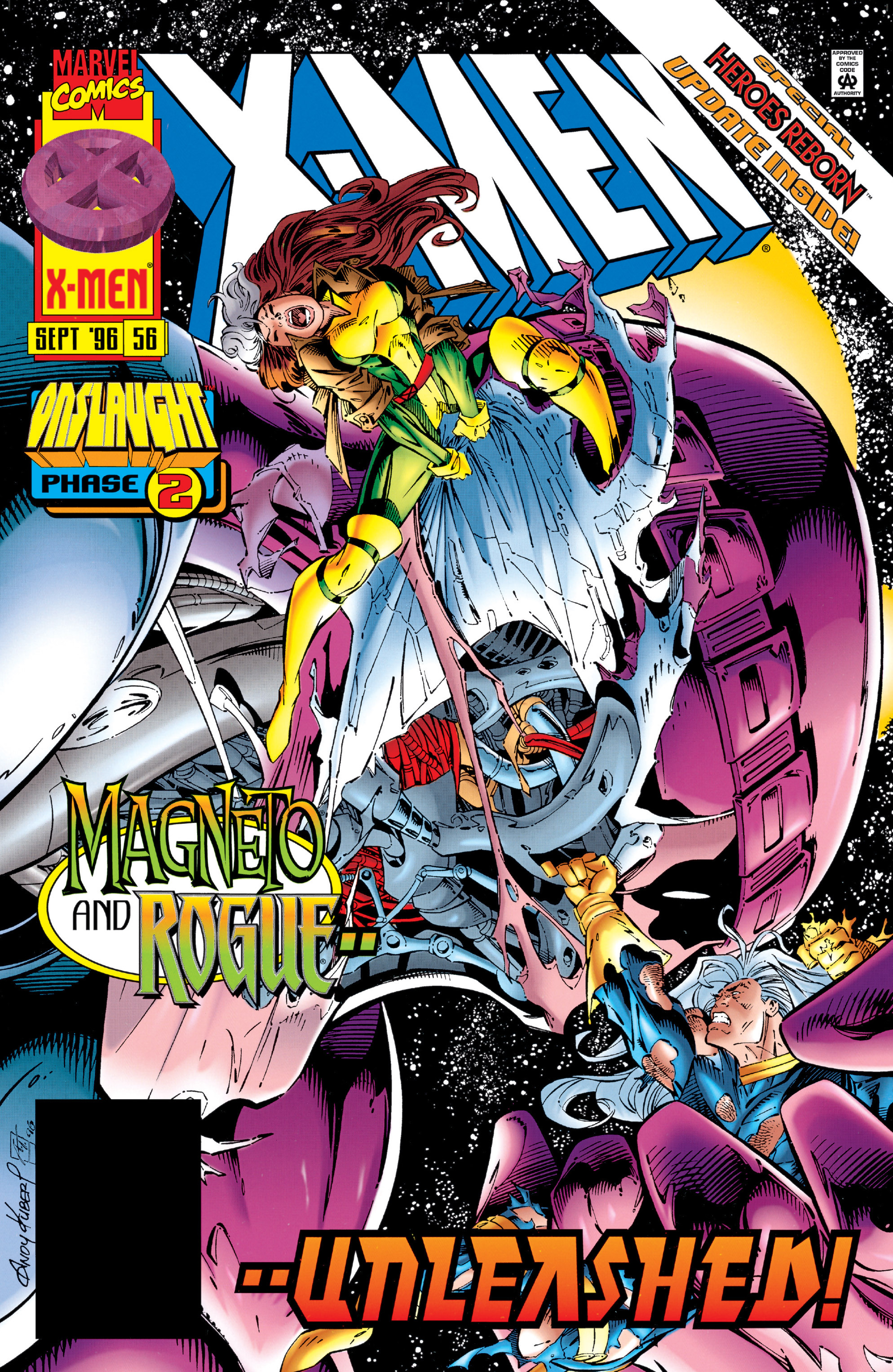 Read online X-Men (1991) comic -  Issue #56 - 1