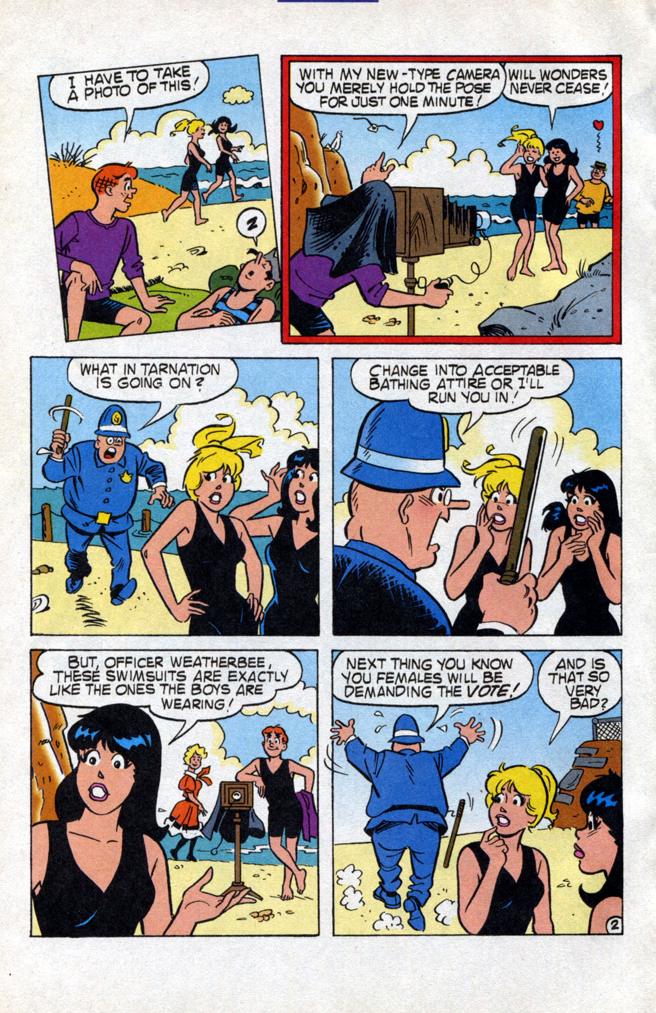 Read online Archie's Vacation Special comic -  Issue #4 - 38