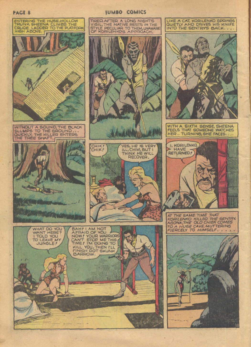 Read online Jumbo Comics comic -  Issue #22 - 10