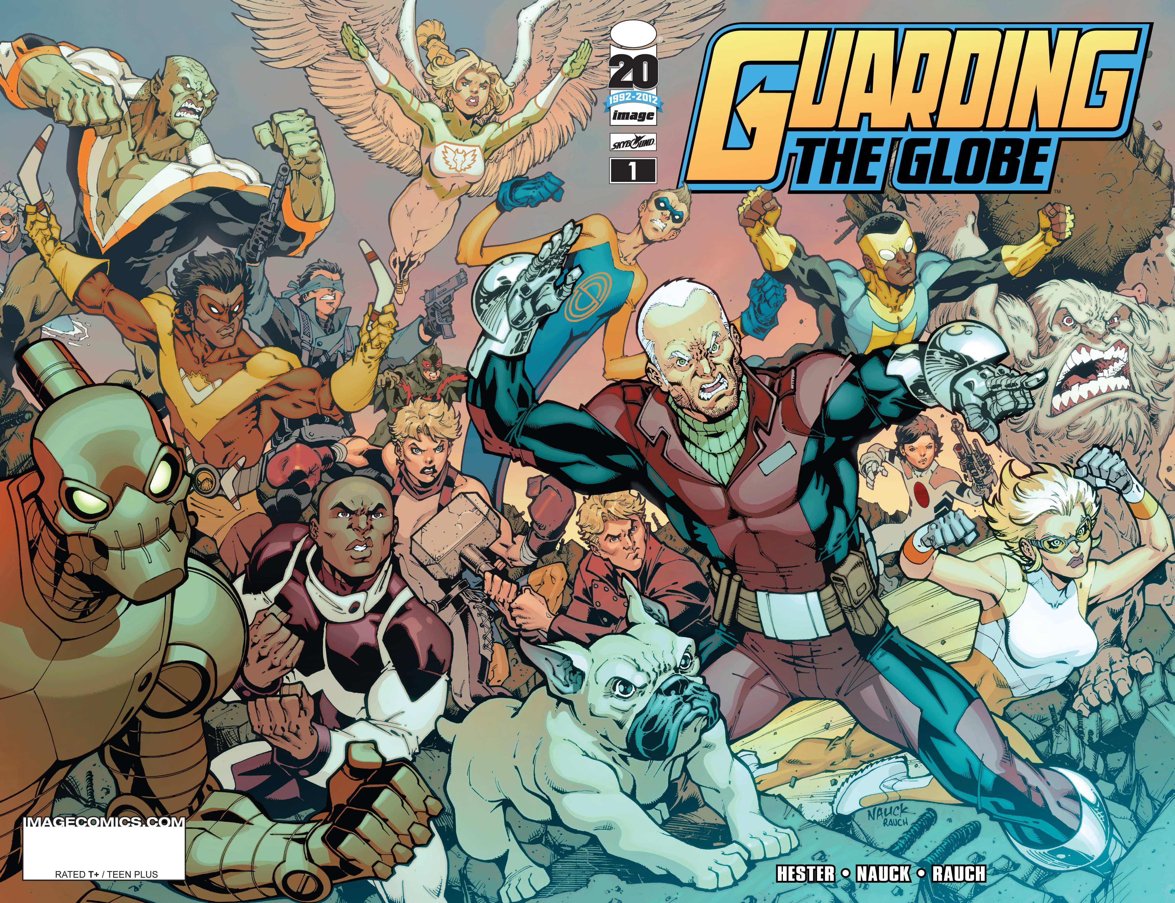 Read online Guarding the Globe (2012) comic -  Issue #1 - 2