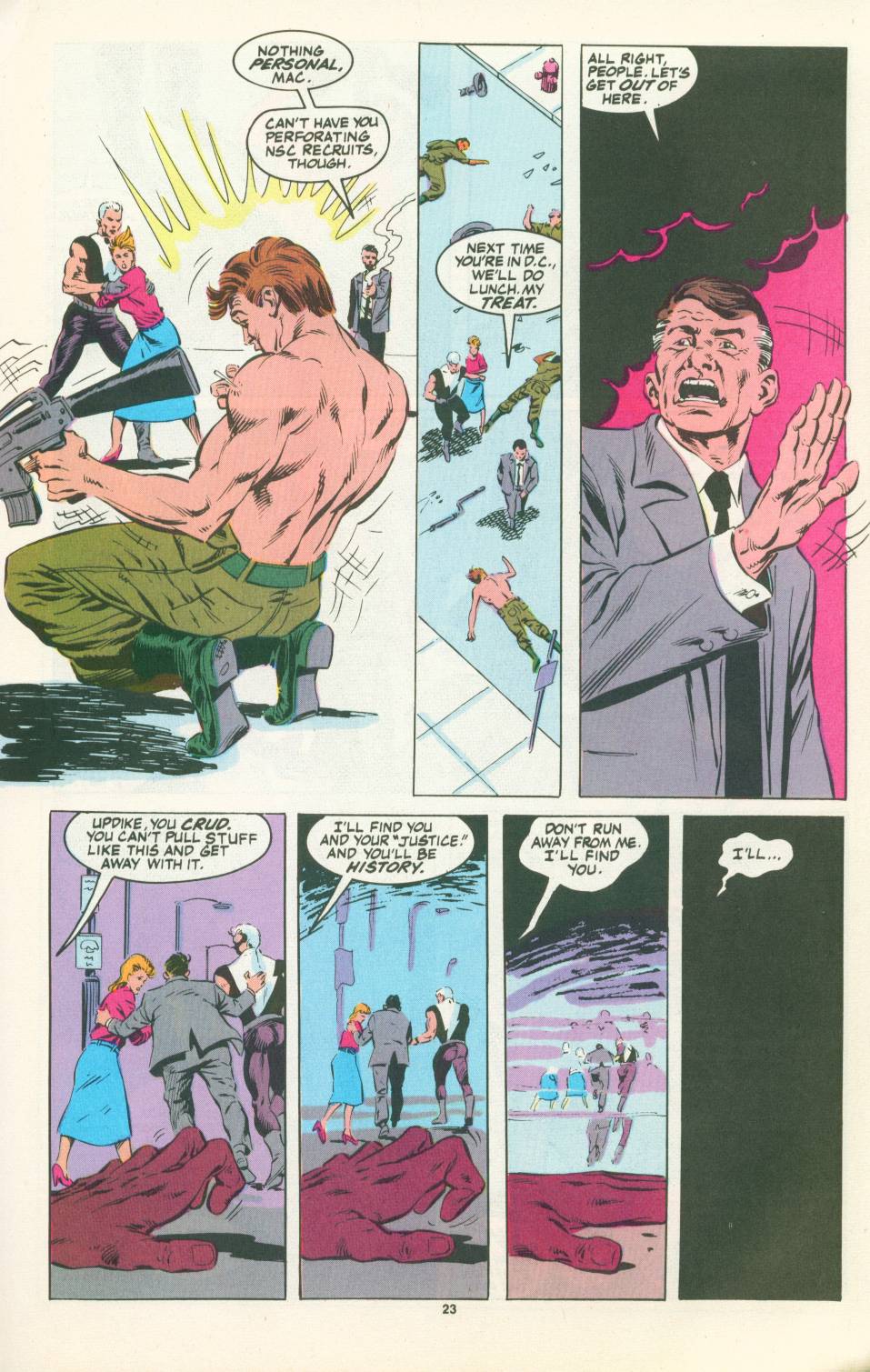 Read online Justice (1986) comic -  Issue #22 - 24