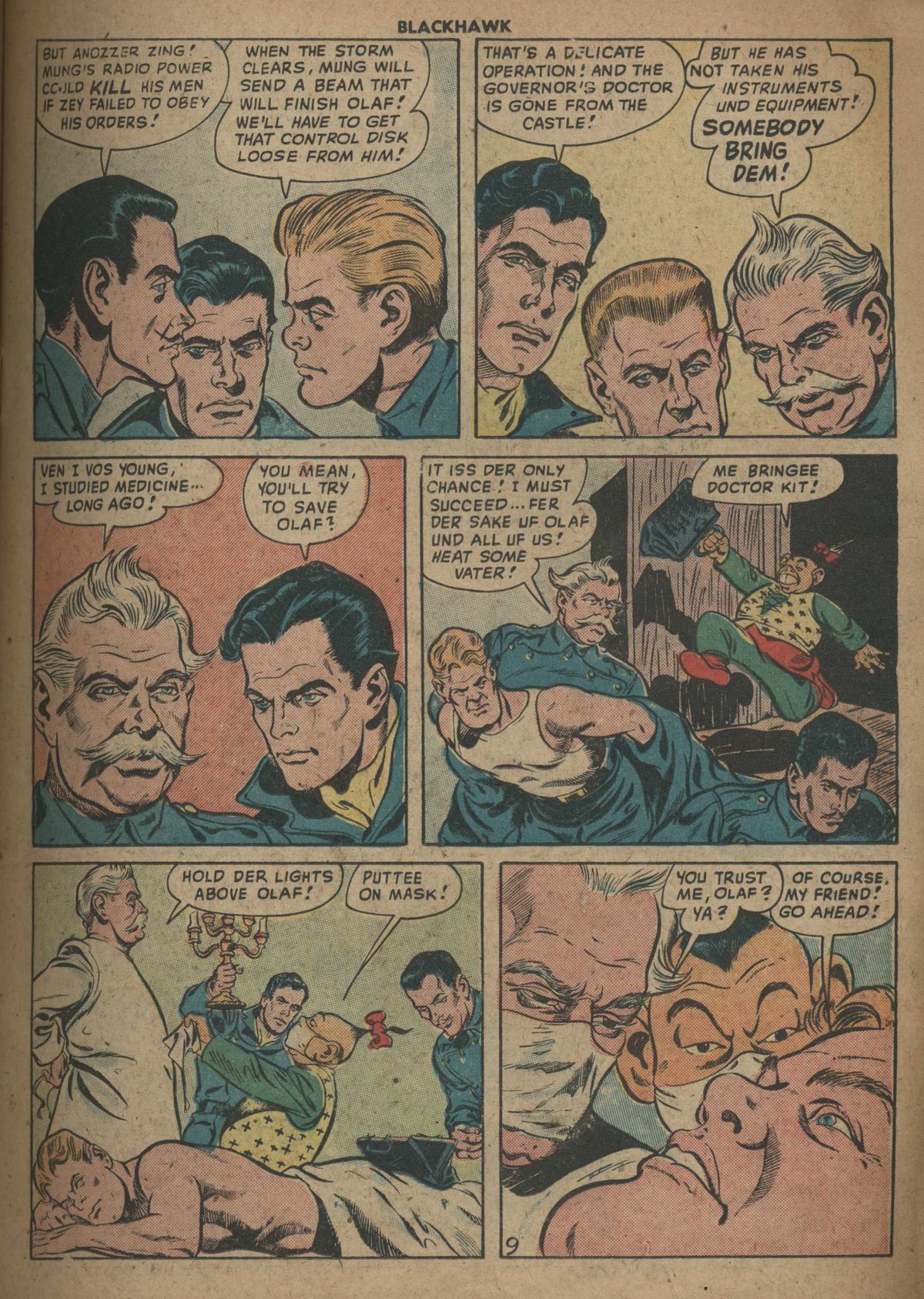 Read online Blackhawk (1957) comic -  Issue #25 - 11