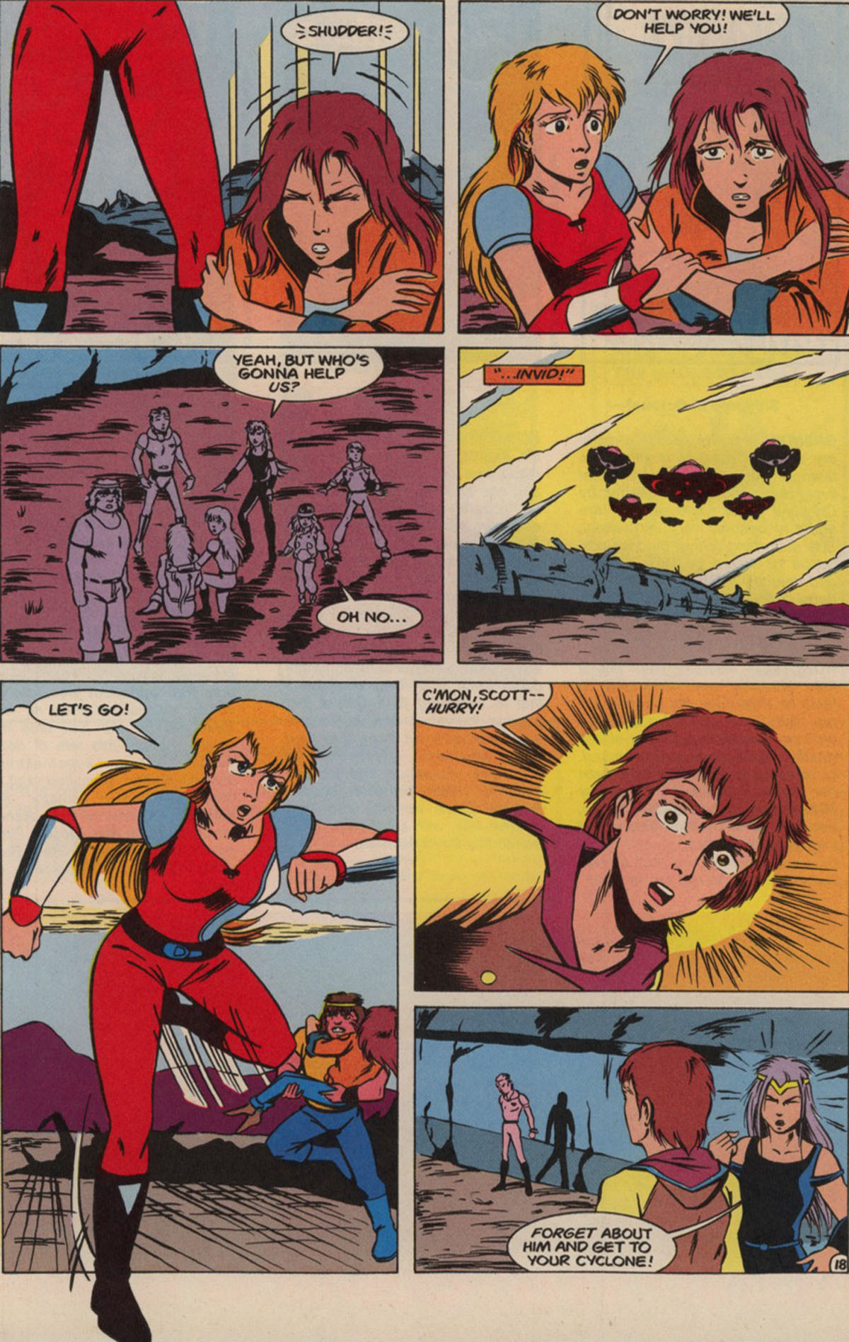 Read online Robotech The New Generation comic -  Issue #10 - 24