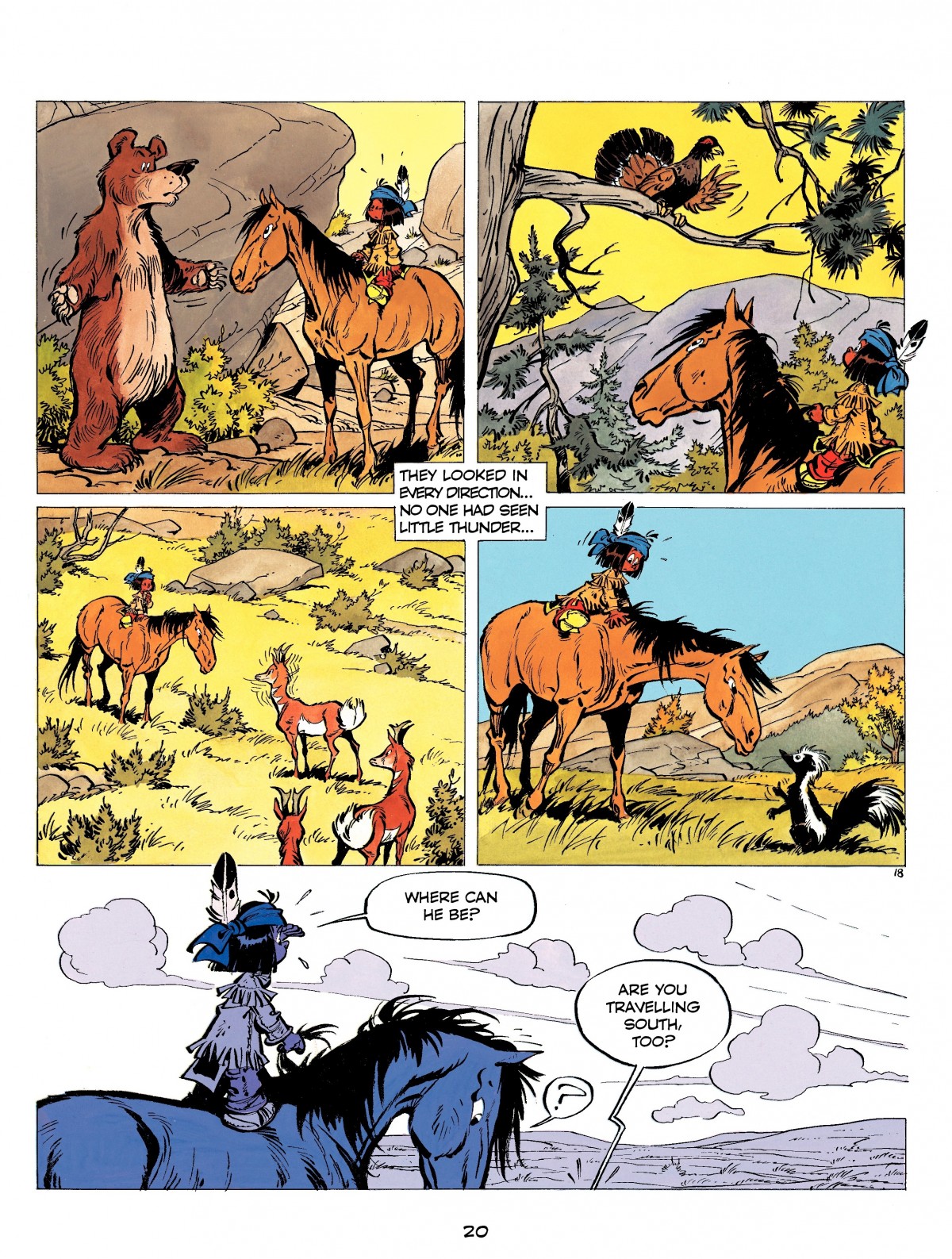 Read online Yakari comic -  Issue #12 - 20