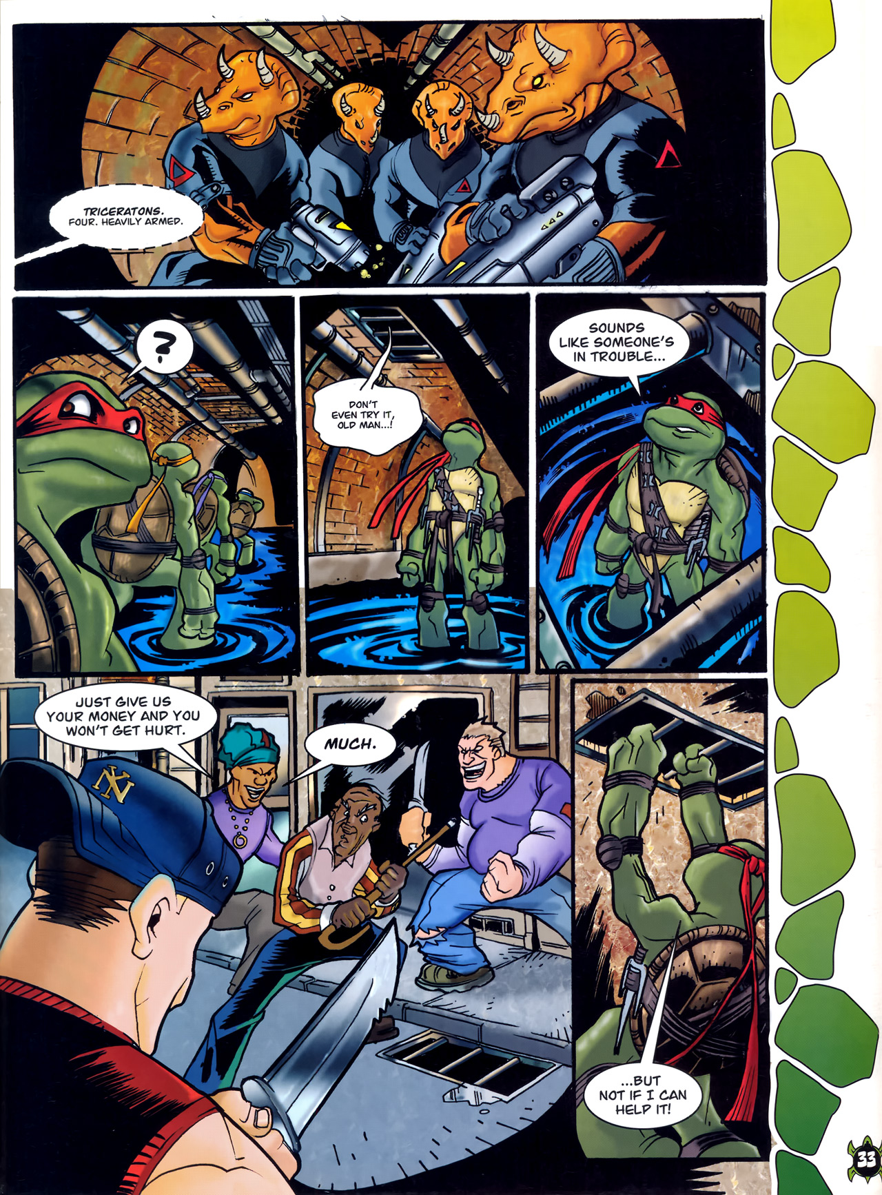 Read online Teenage Mutant Ninja Turtles Comic comic -  Issue #1 - 27