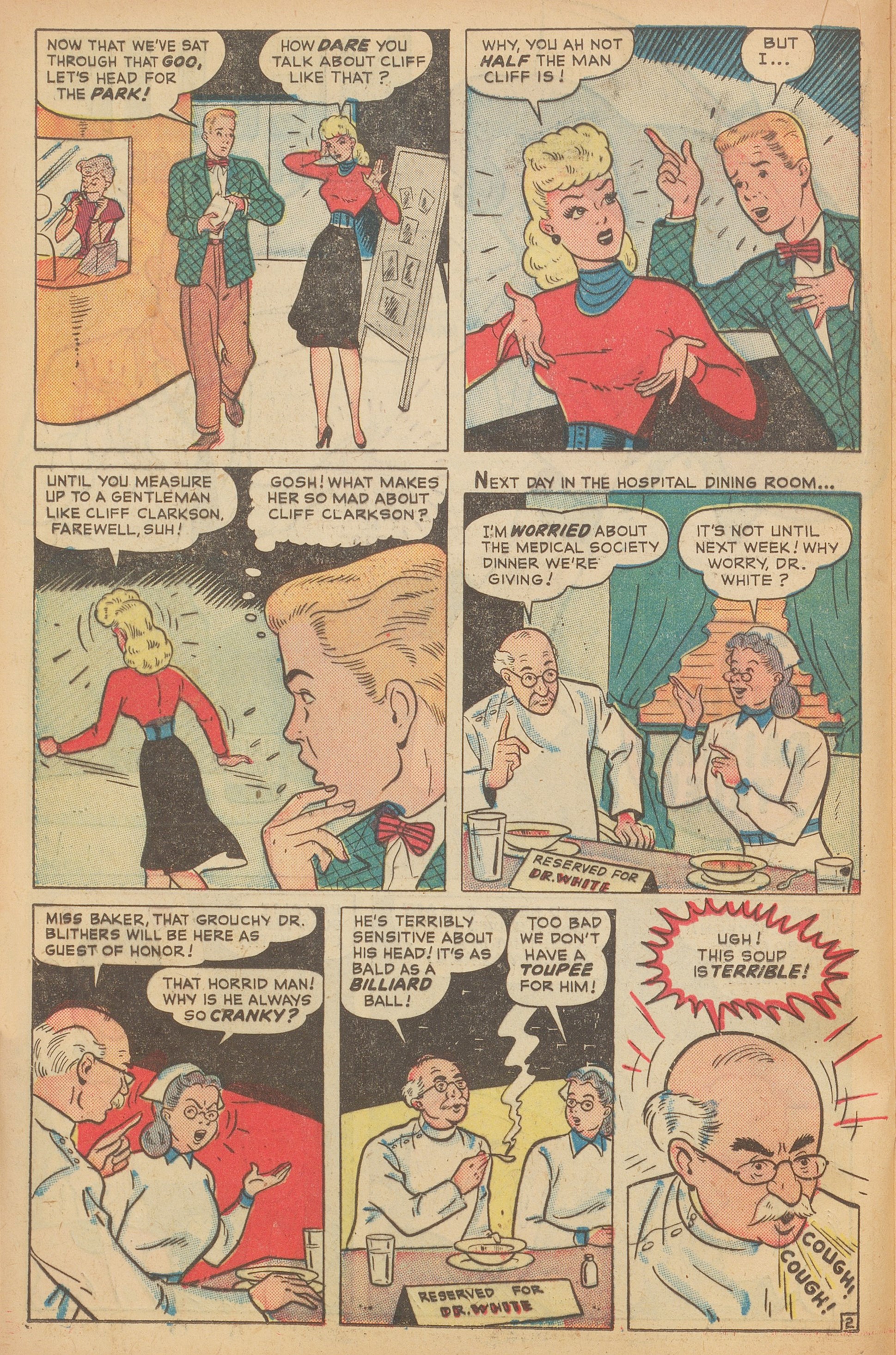 Read online Nellie The Nurse (1945) comic -  Issue #15 - 28