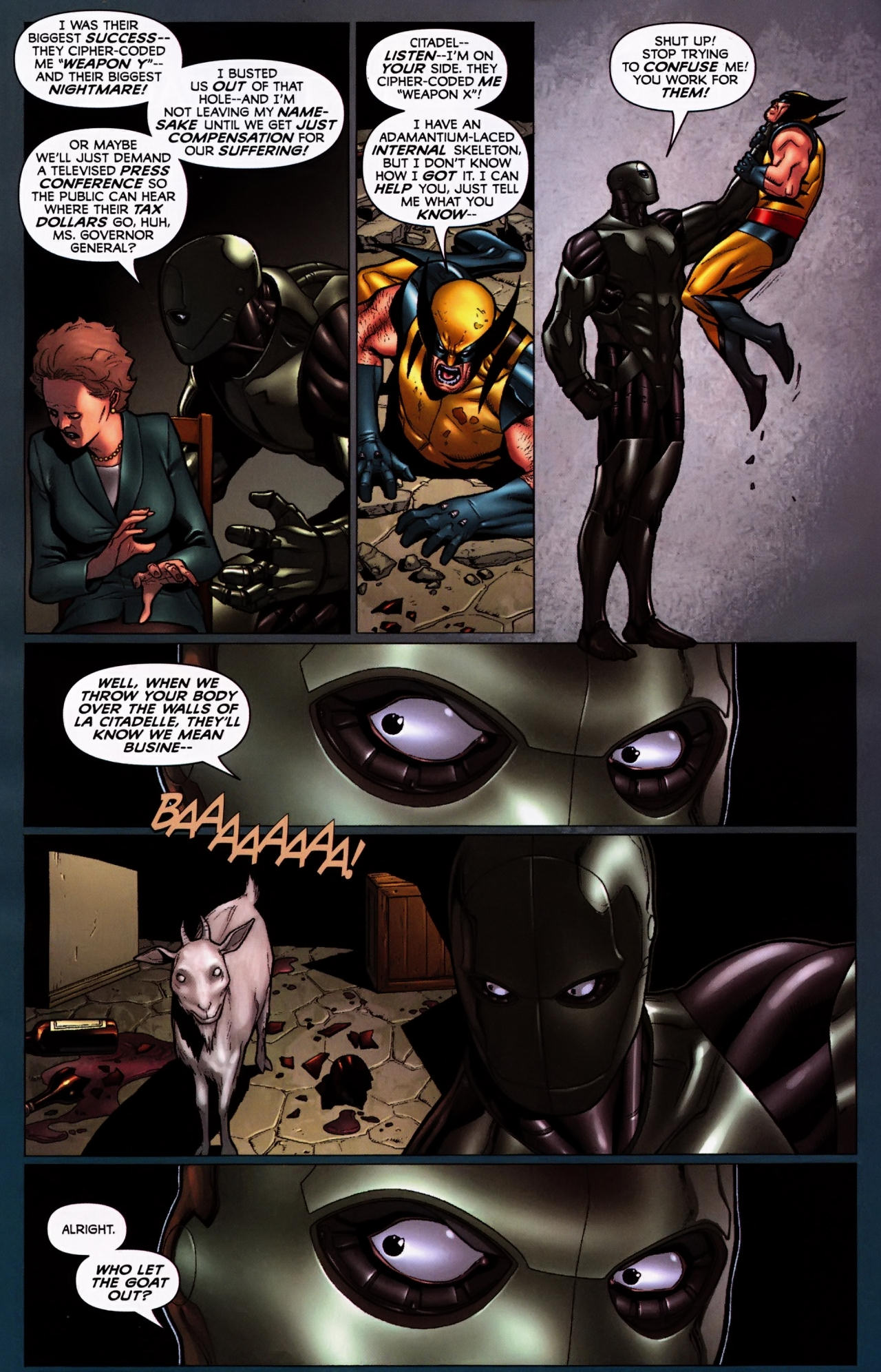 Read online Wolverine: First Class comic -  Issue #5 - 17