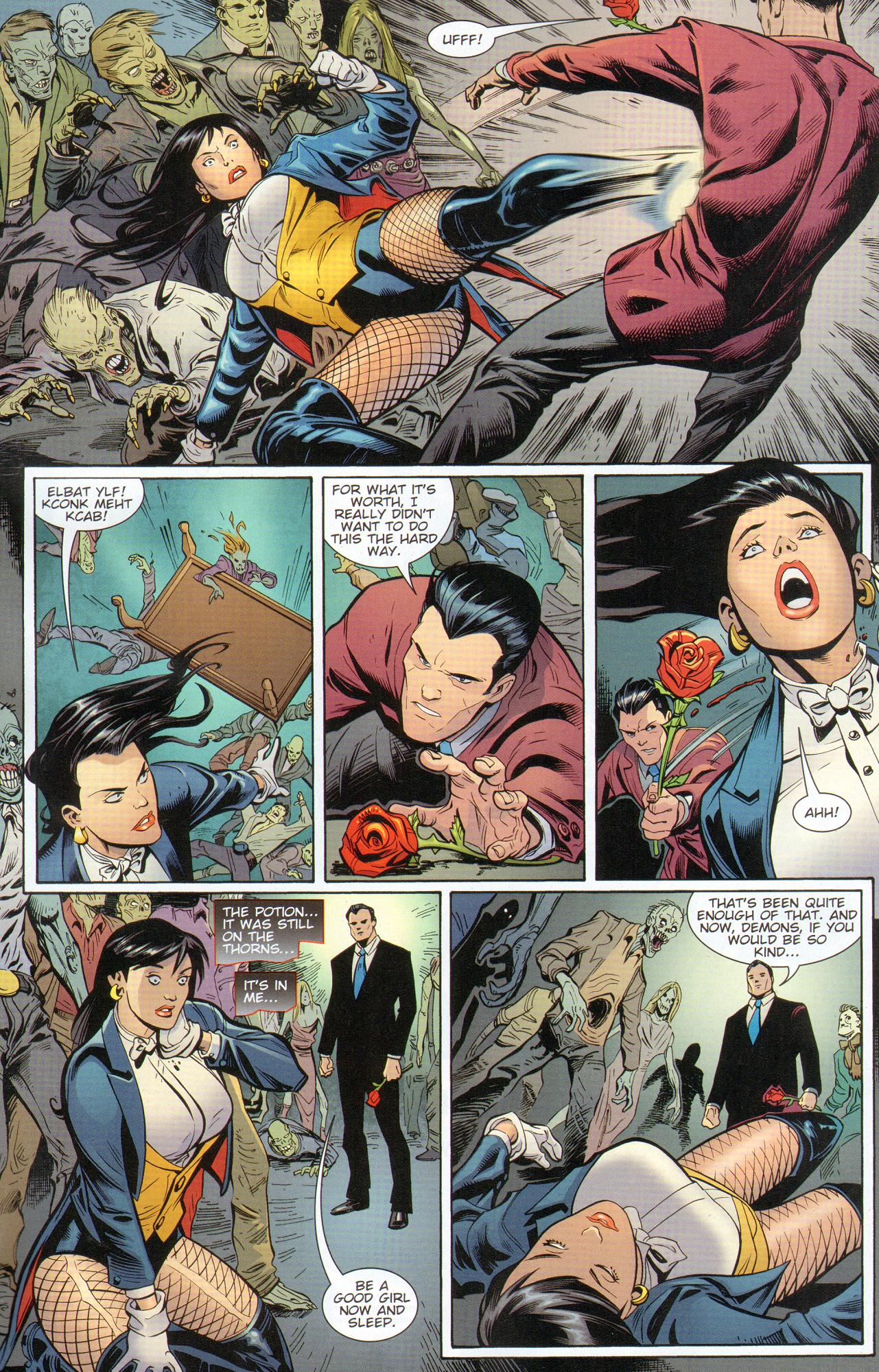 Read online Zatanna (2010) comic -  Issue #5 - 37