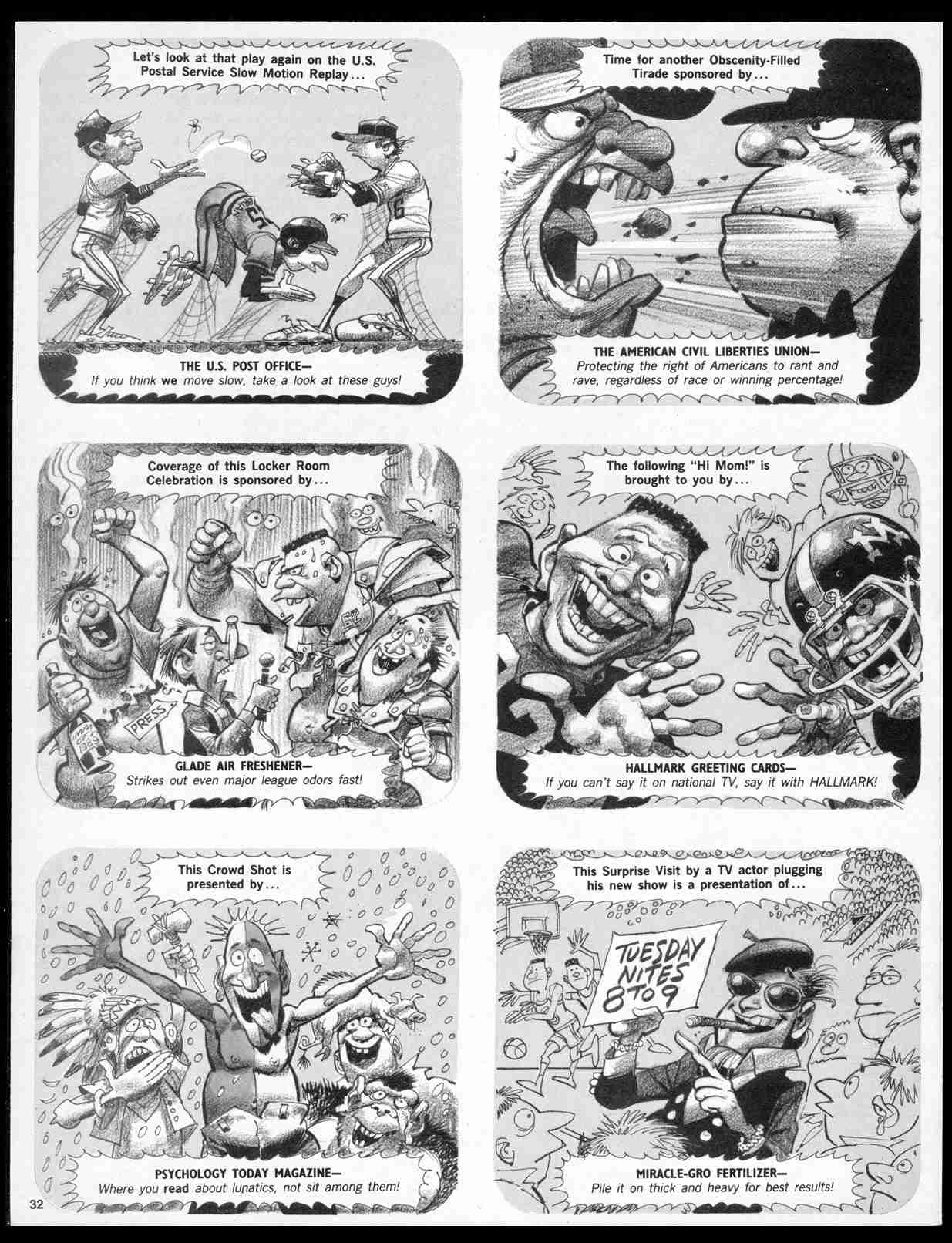 Read online MAD comic -  Issue #297 - 34