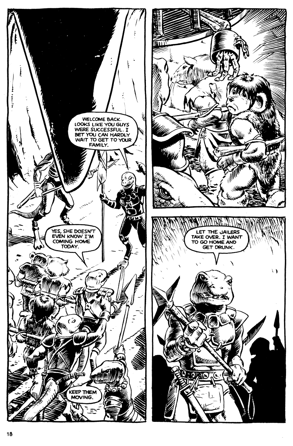 Read online Crow of the Bear Clan comic -  Issue #1 - 19