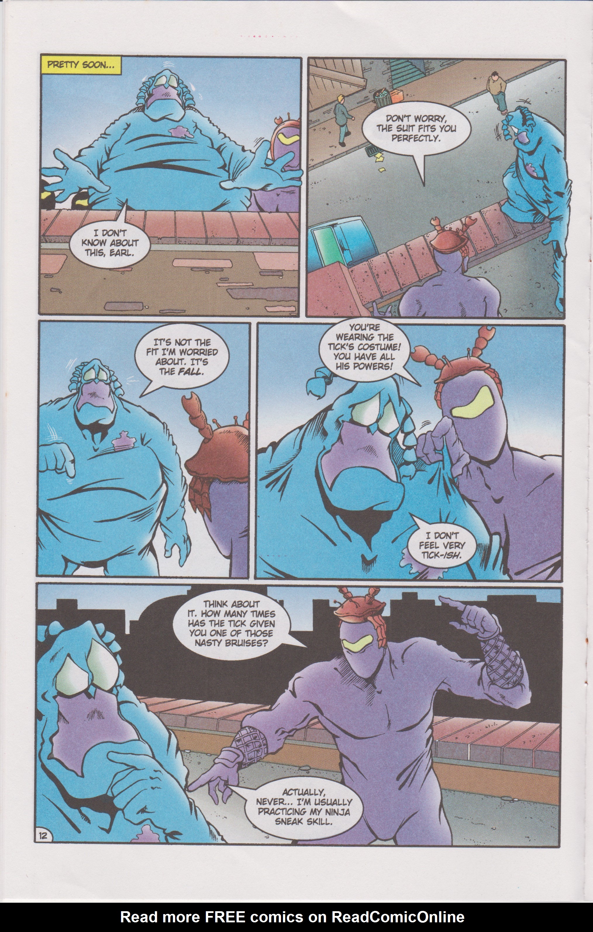 Read online The Tick Color comic -  Issue #5 - 14