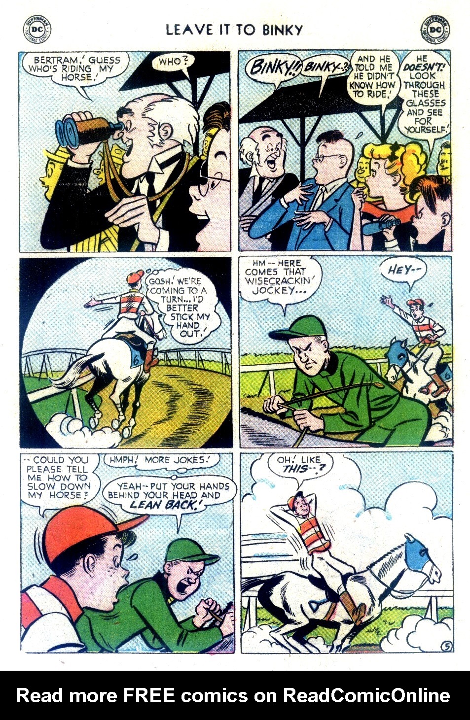 Read online Leave it to Binky comic -  Issue #50 - 7