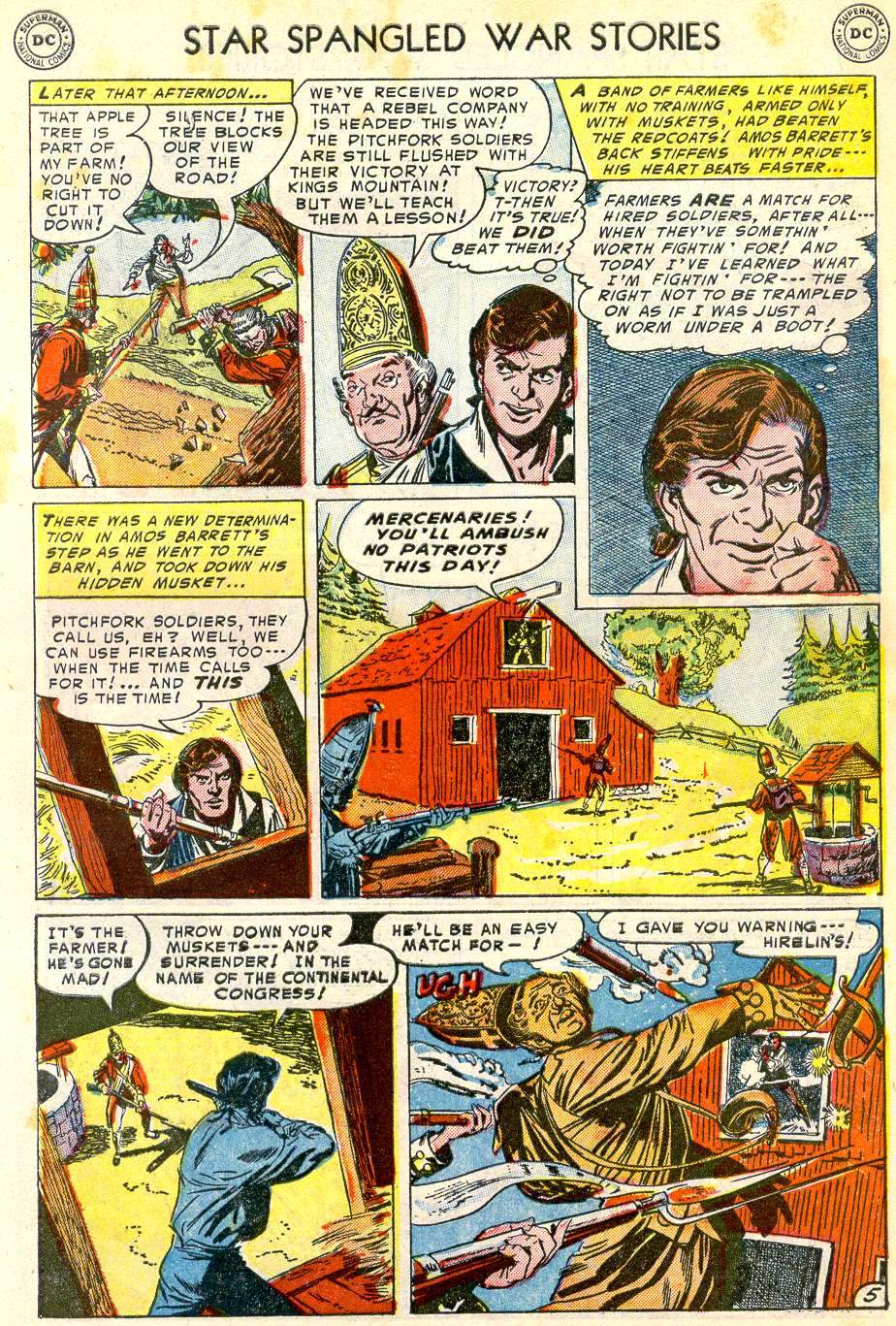 Read online Star Spangled War Stories (1952) comic -  Issue #14 - 7