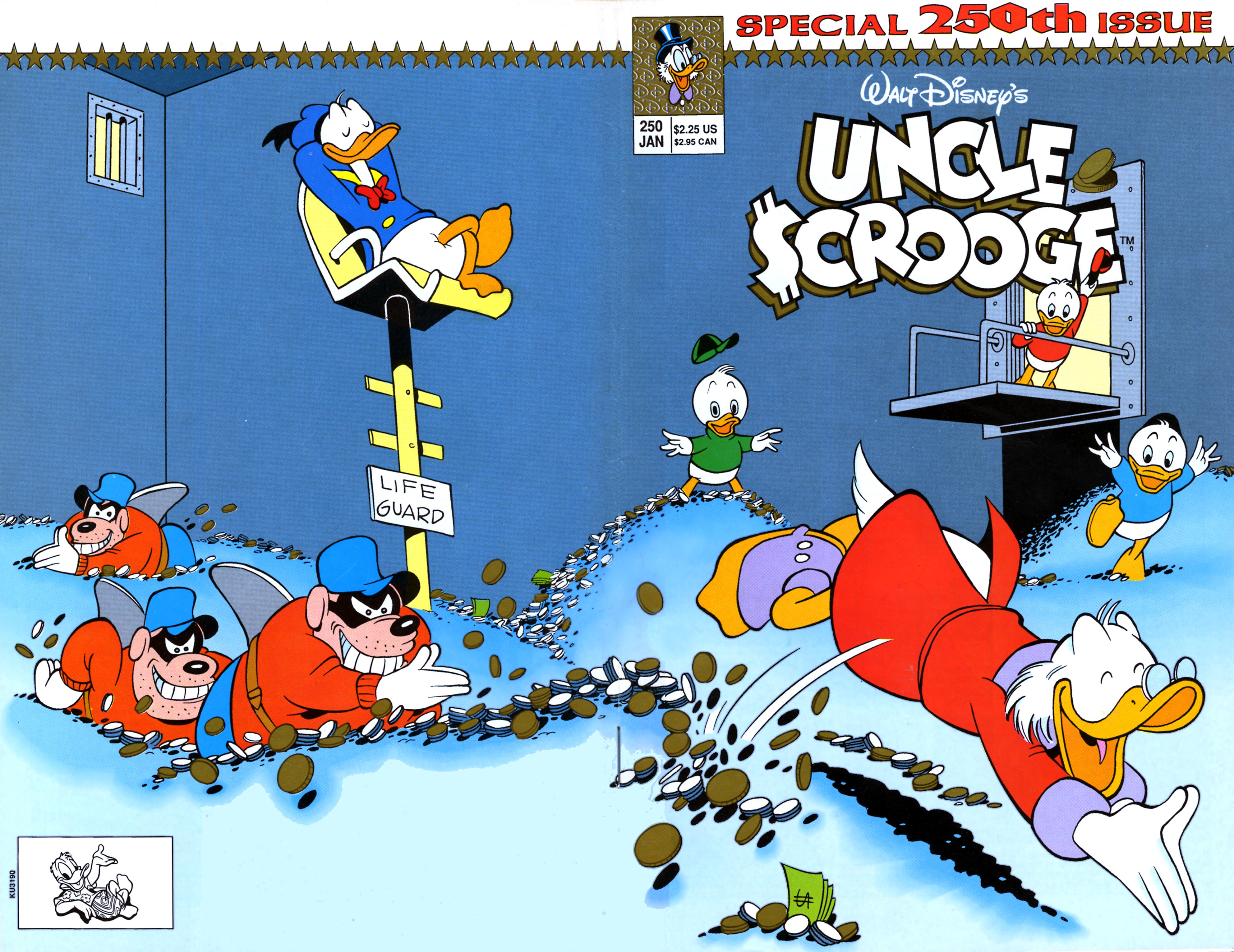 Read online Uncle Scrooge (1953) comic -  Issue #250 - 1