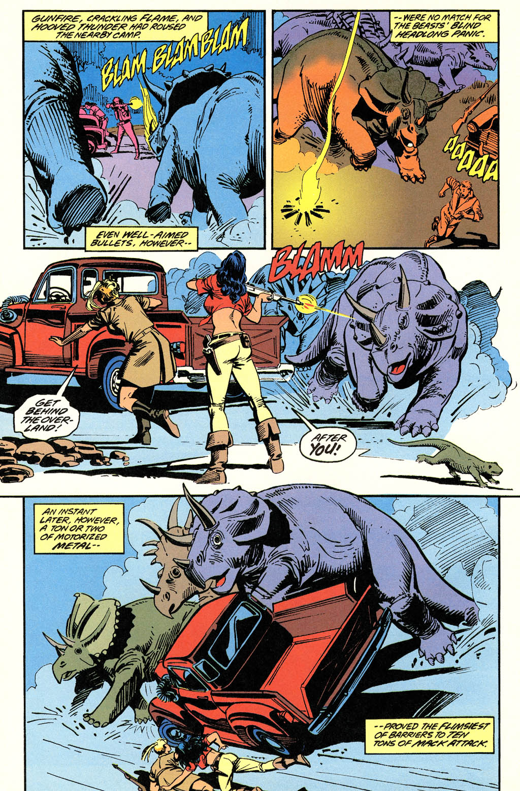 Read online Cadillacs and Dinosaurs comic -  Issue #1 - 22