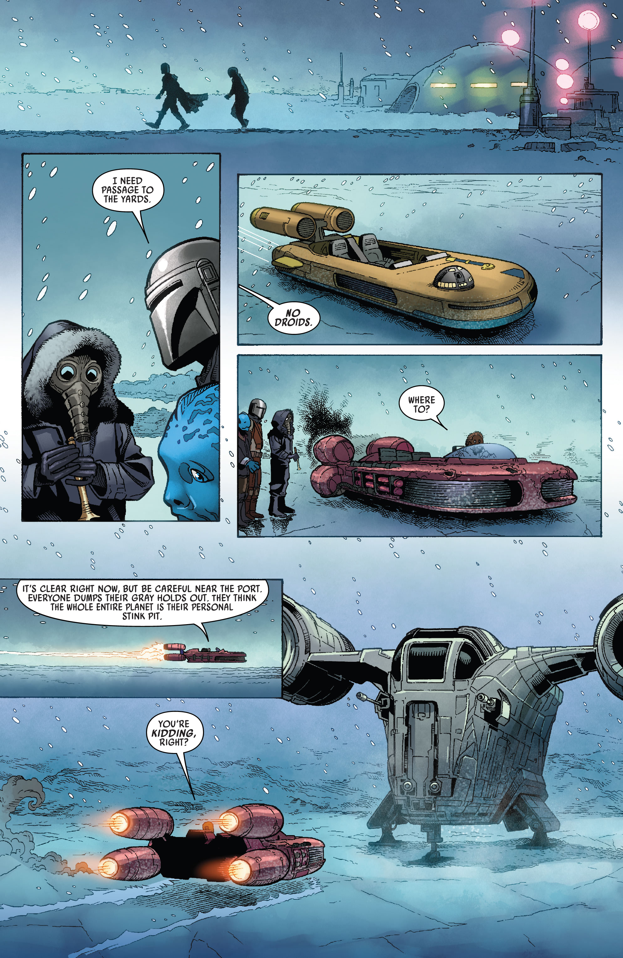 Read online Star Wars: The Mandalorian comic -  Issue #1 - 11