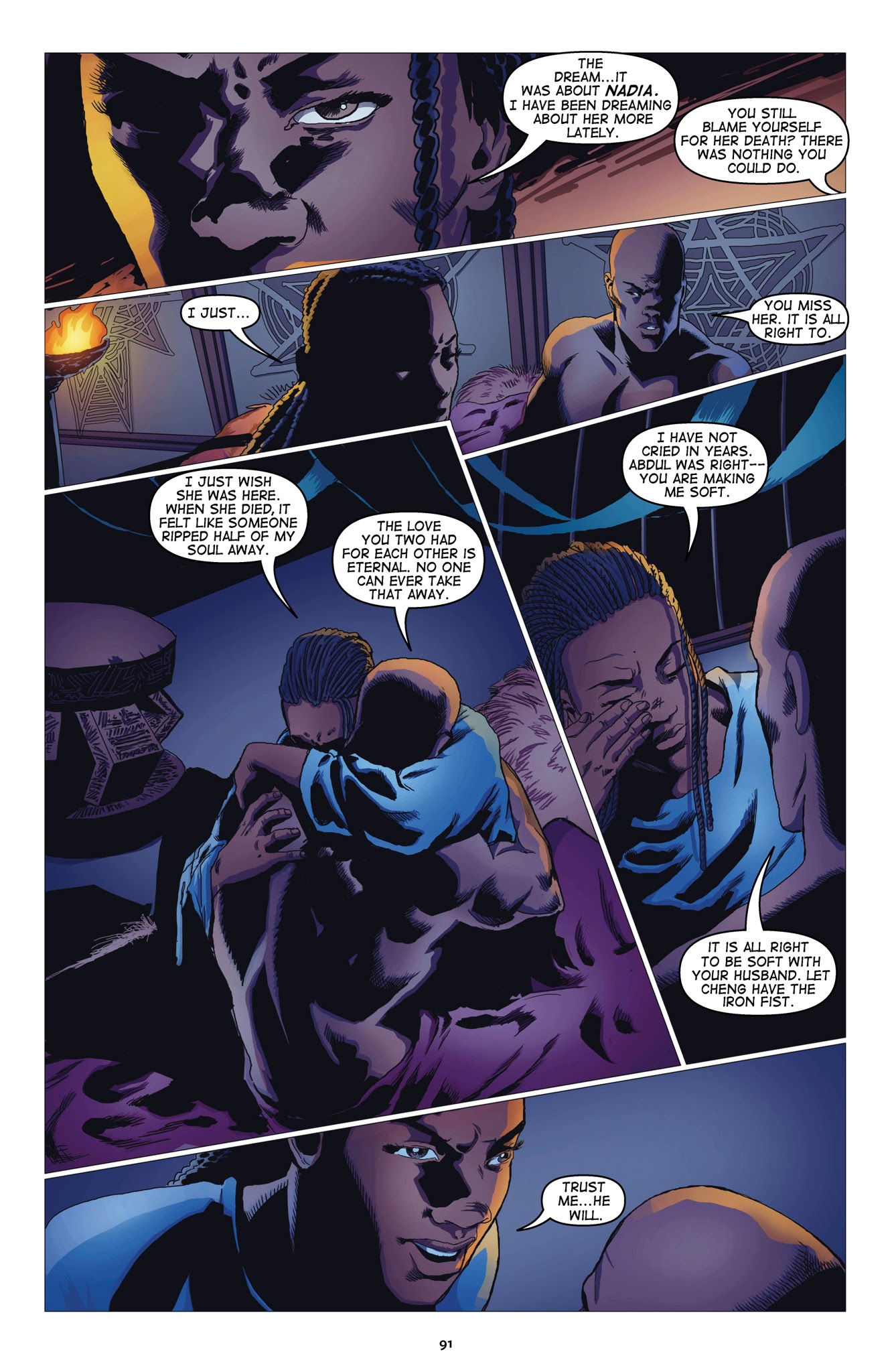 Read online Malika: Warrior Queen comic -  Issue # TPB 1 (Part 1) - 93