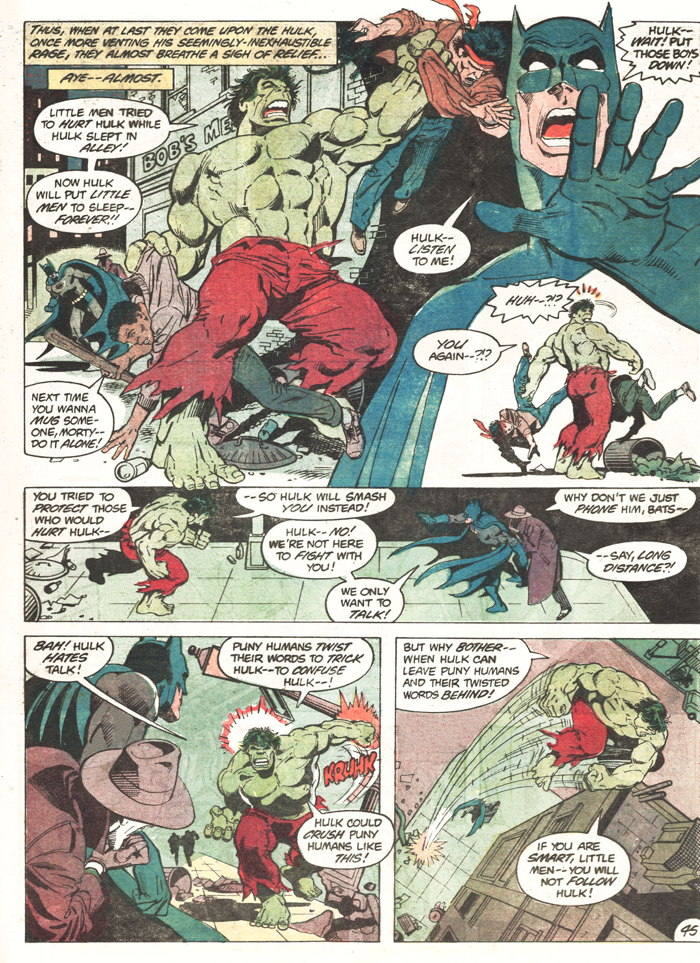 Read online Batman vs. The Incredible Hulk comic -  Issue # Full - 47