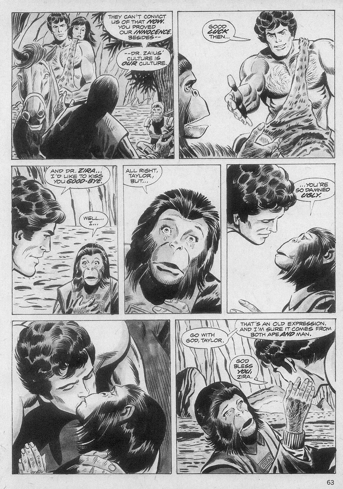 Read online Planet of the Apes comic -  Issue #6 - 58