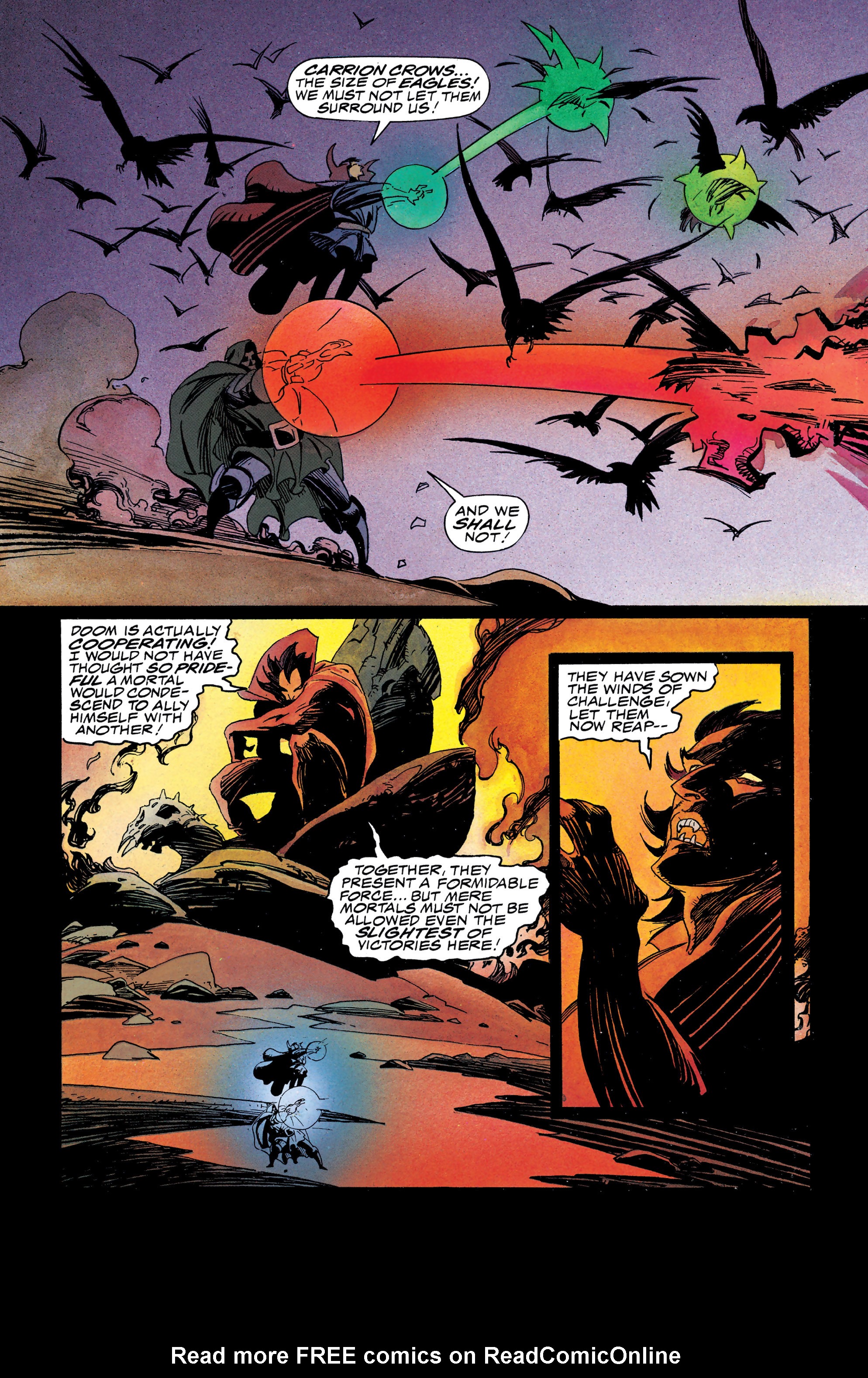 Doctor Strange Doctor Doom Triumph And Torment Full Viewcomic Reading Comics Online For Free 2019