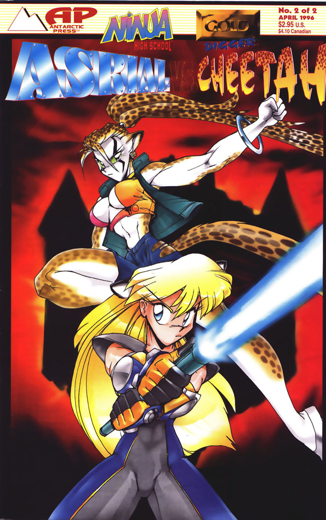 Read online Asrial vs. Cheetah comic -  Issue #2 - 1