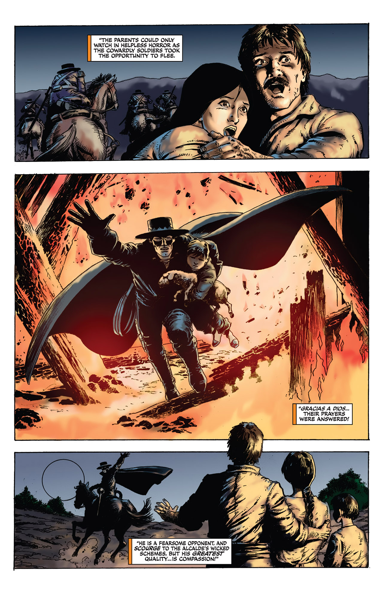 Read online Zorro Rides Again comic -  Issue #4 - 12