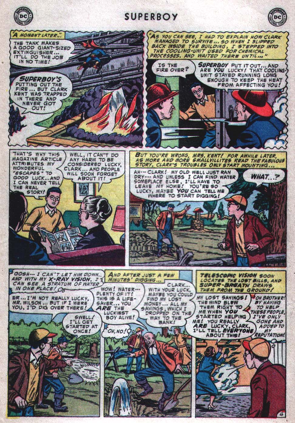 Read online Superboy (1949) comic -  Issue #28 - 5