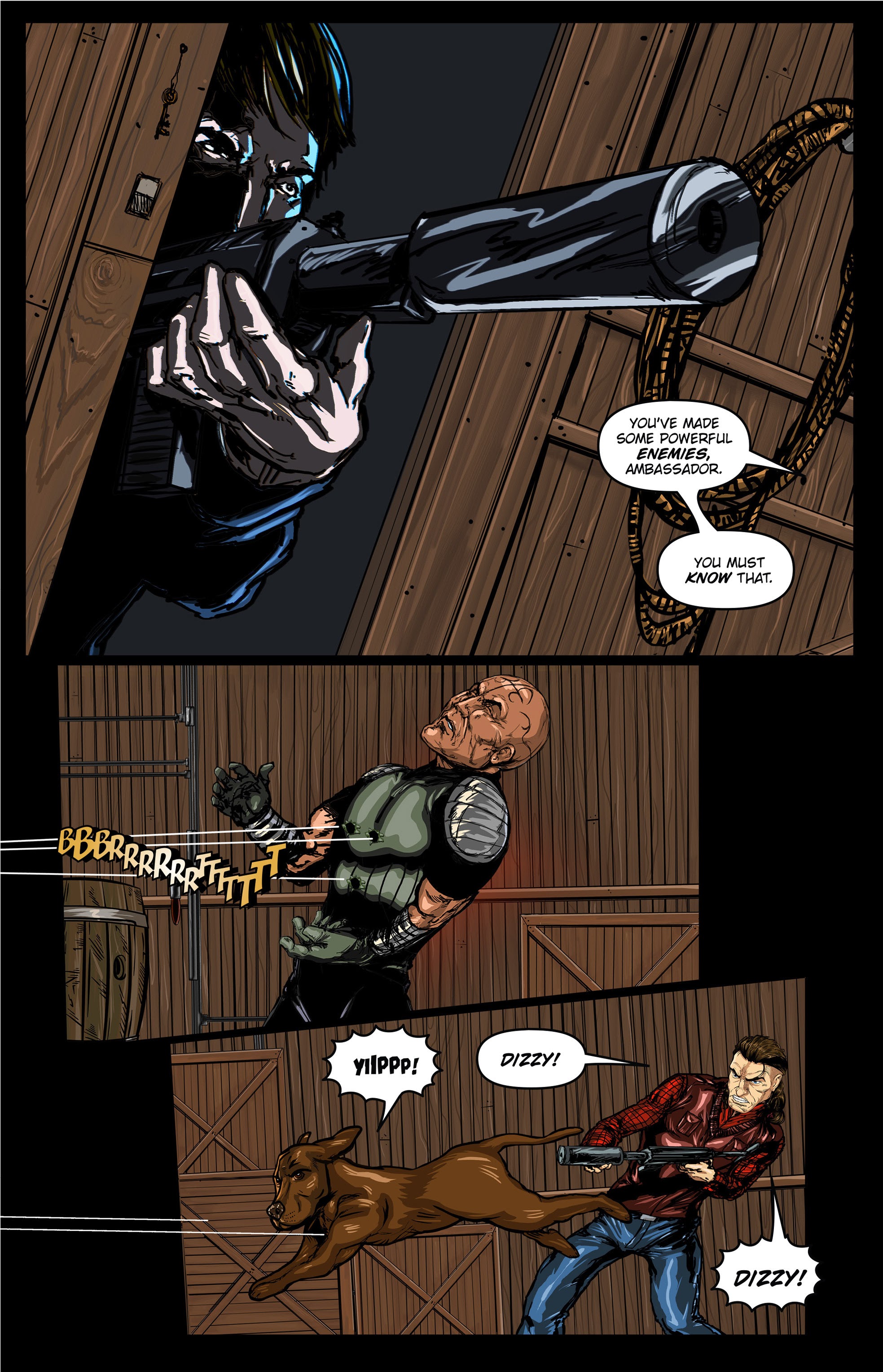Read online William Shatner's Man O' War comic -  Issue #4 - 20