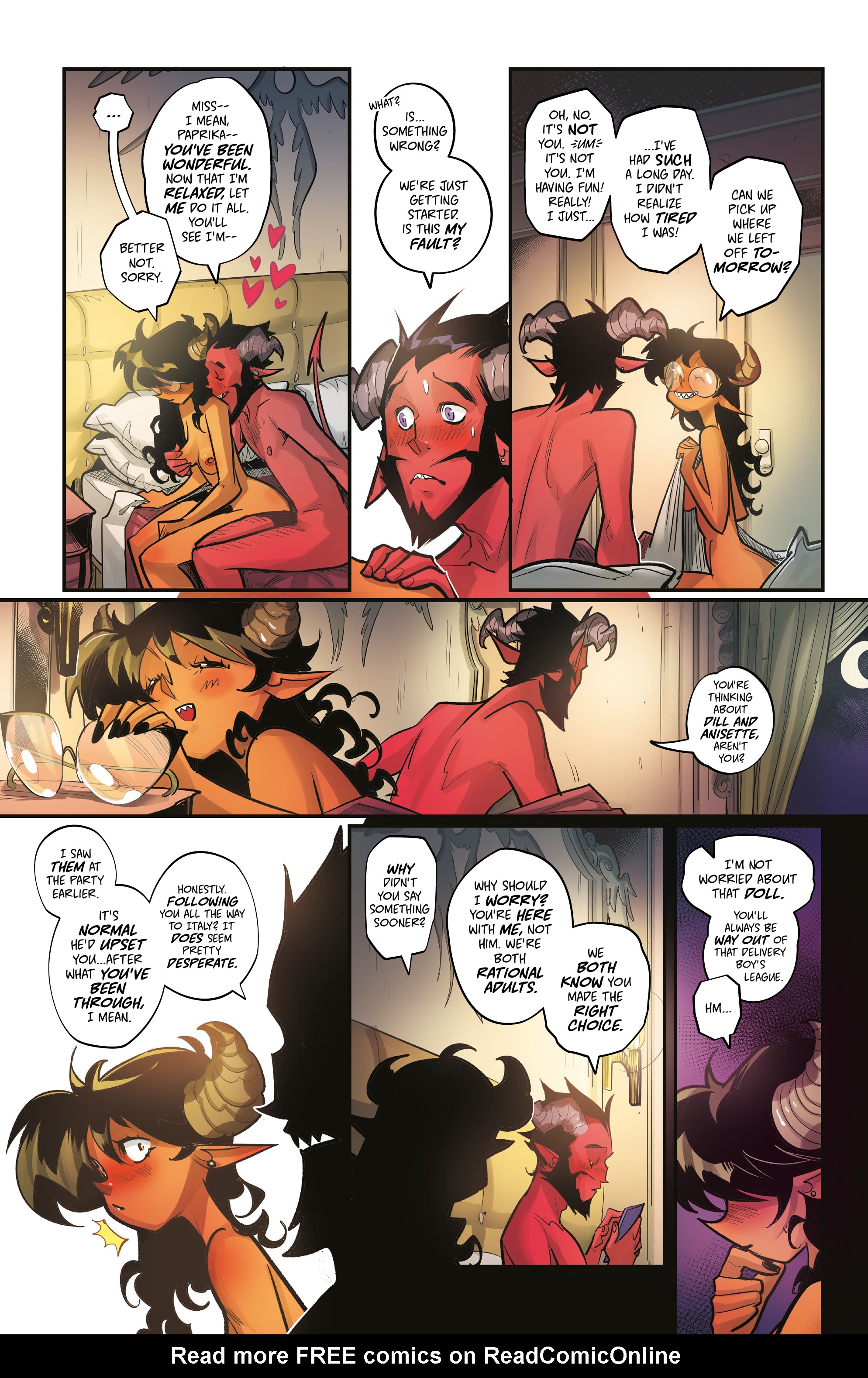 Read online Mirka Andolfo's Sweet Paprika comic -  Issue #11 - 7
