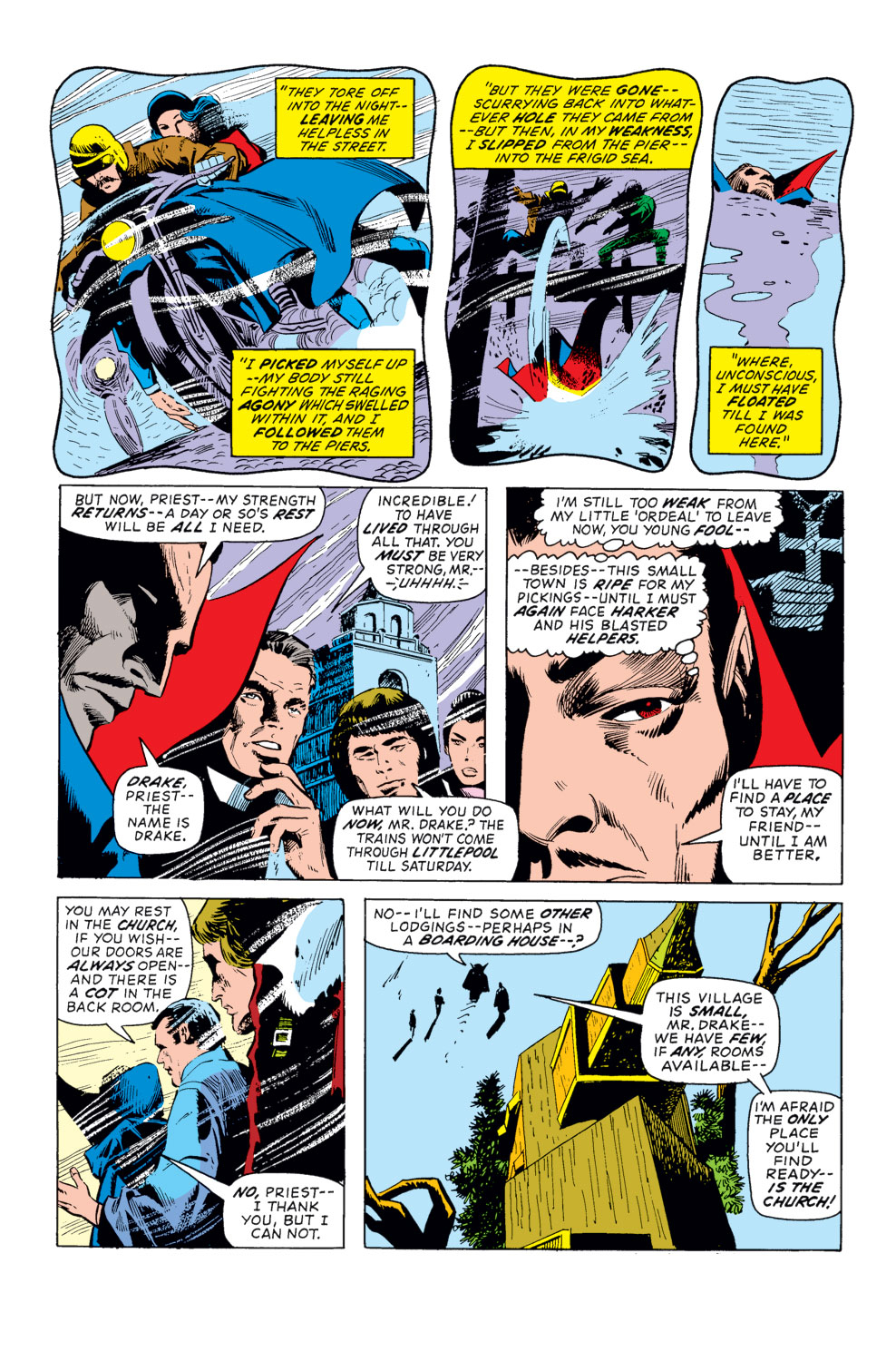 Read online Tomb of Dracula (1972) comic -  Issue #9 - 10
