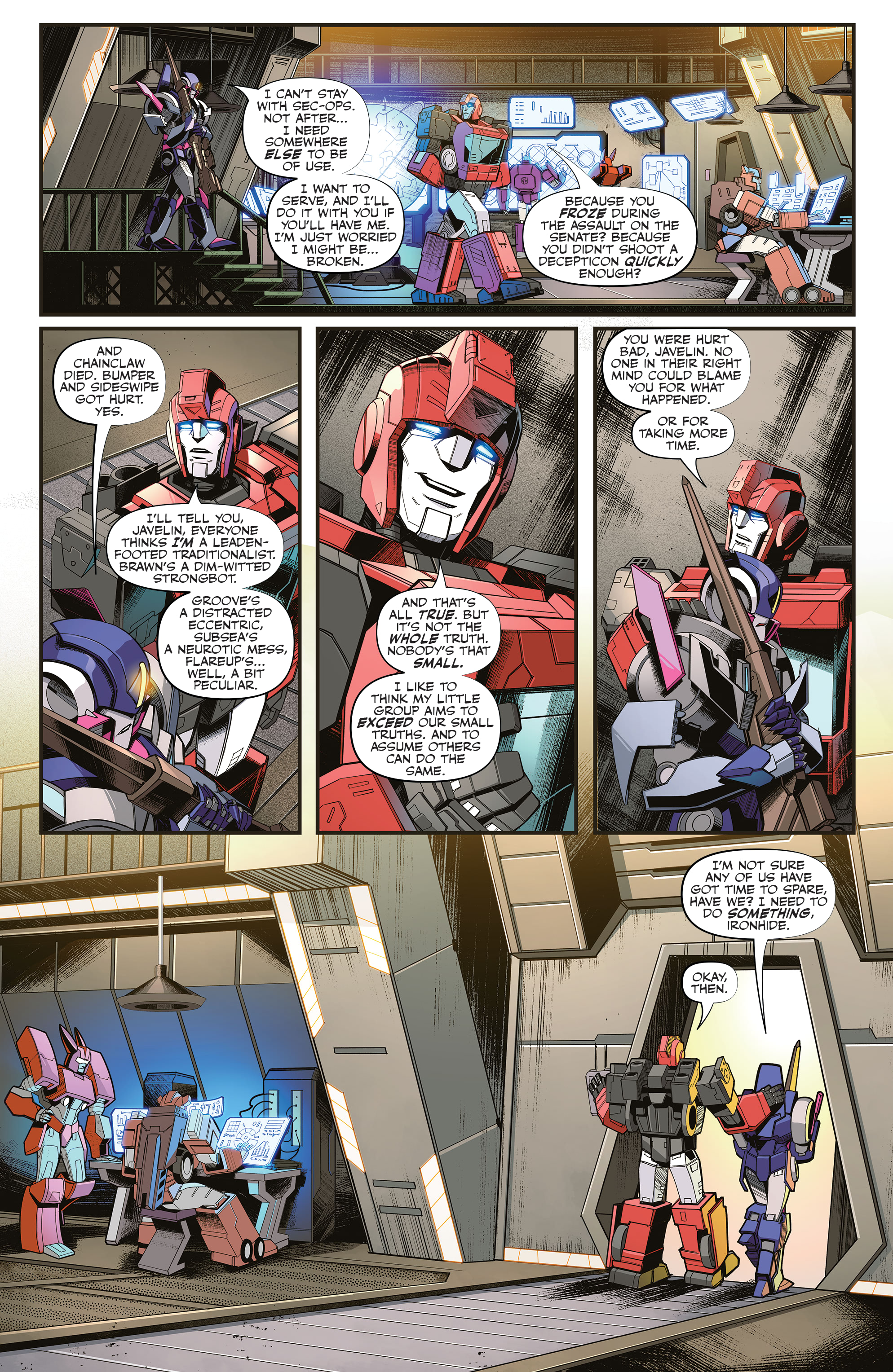 Read online Transformers (2019) comic -  Issue #29 - 6