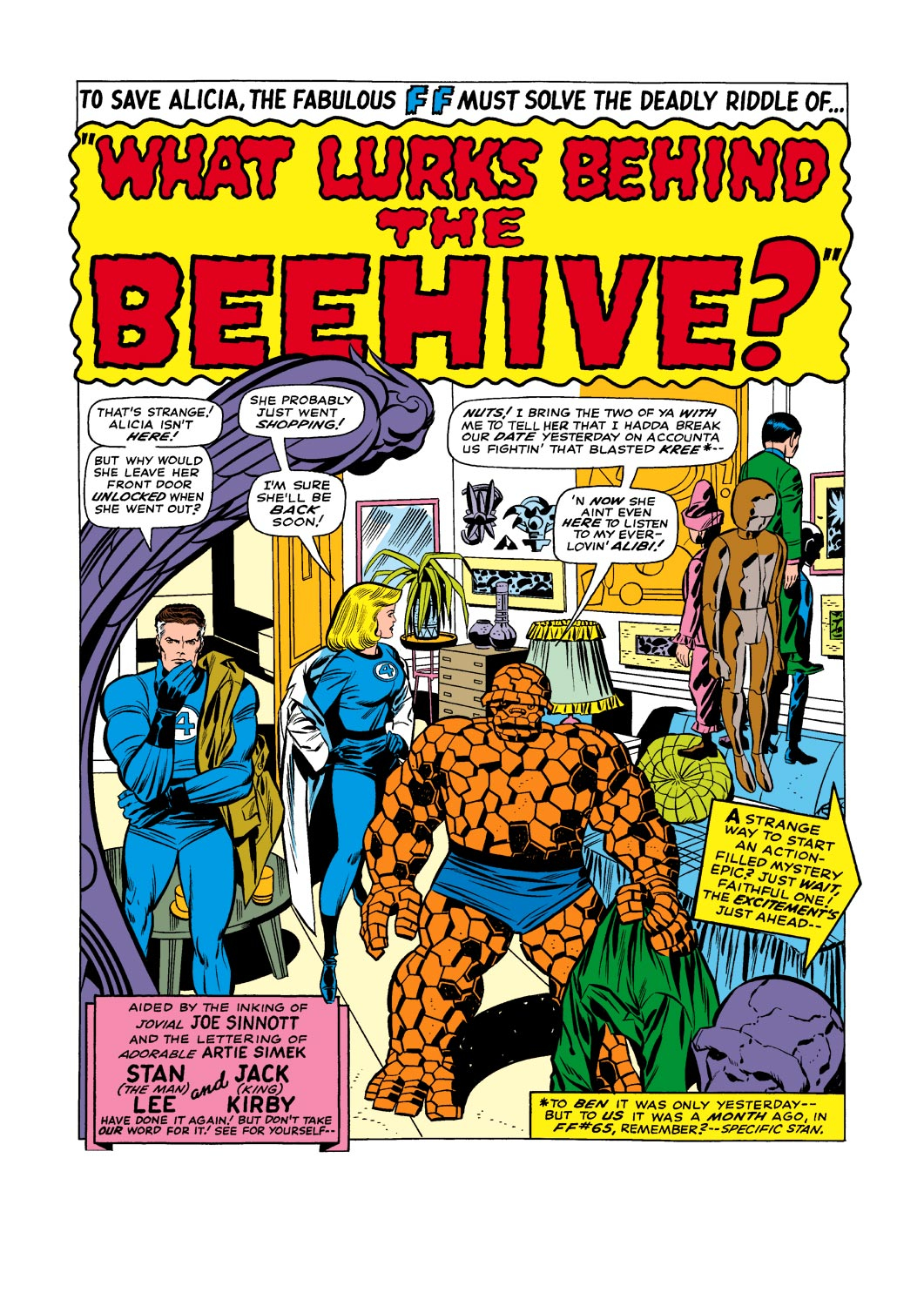 Read online Fantastic Four (1961) comic -  Issue #66 - 2