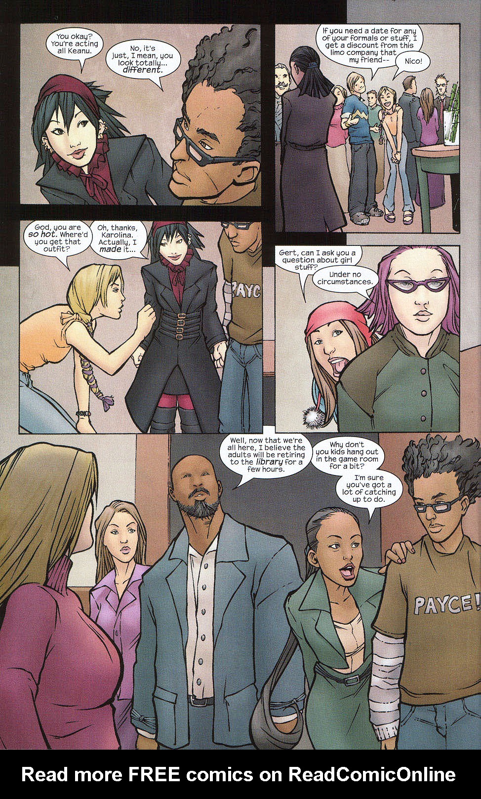 Read online Runaways (2003) comic -  Issue #1 - 15