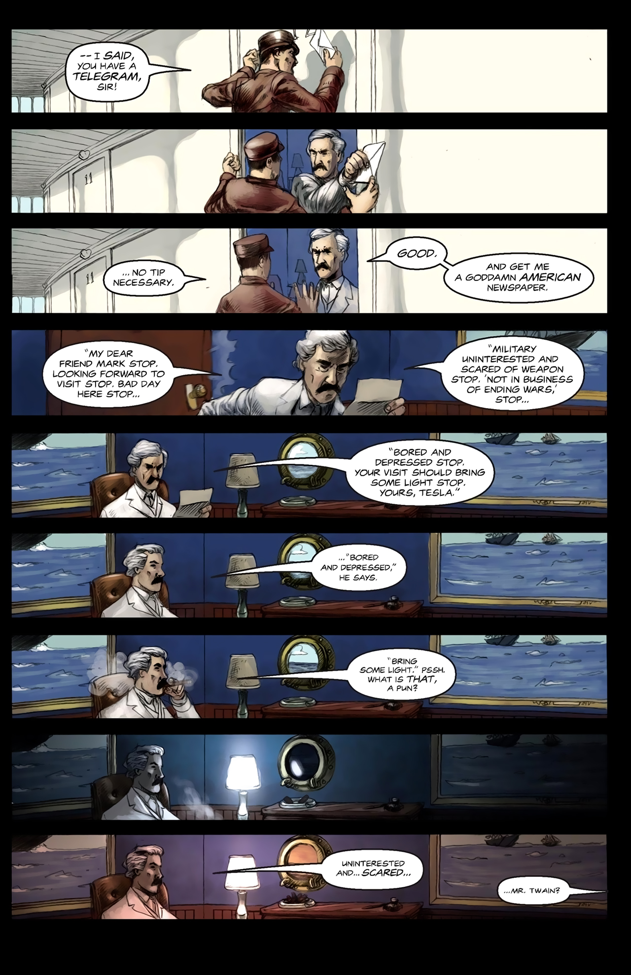 Read online The Five Fists of Science comic -  Issue # TPB - 18