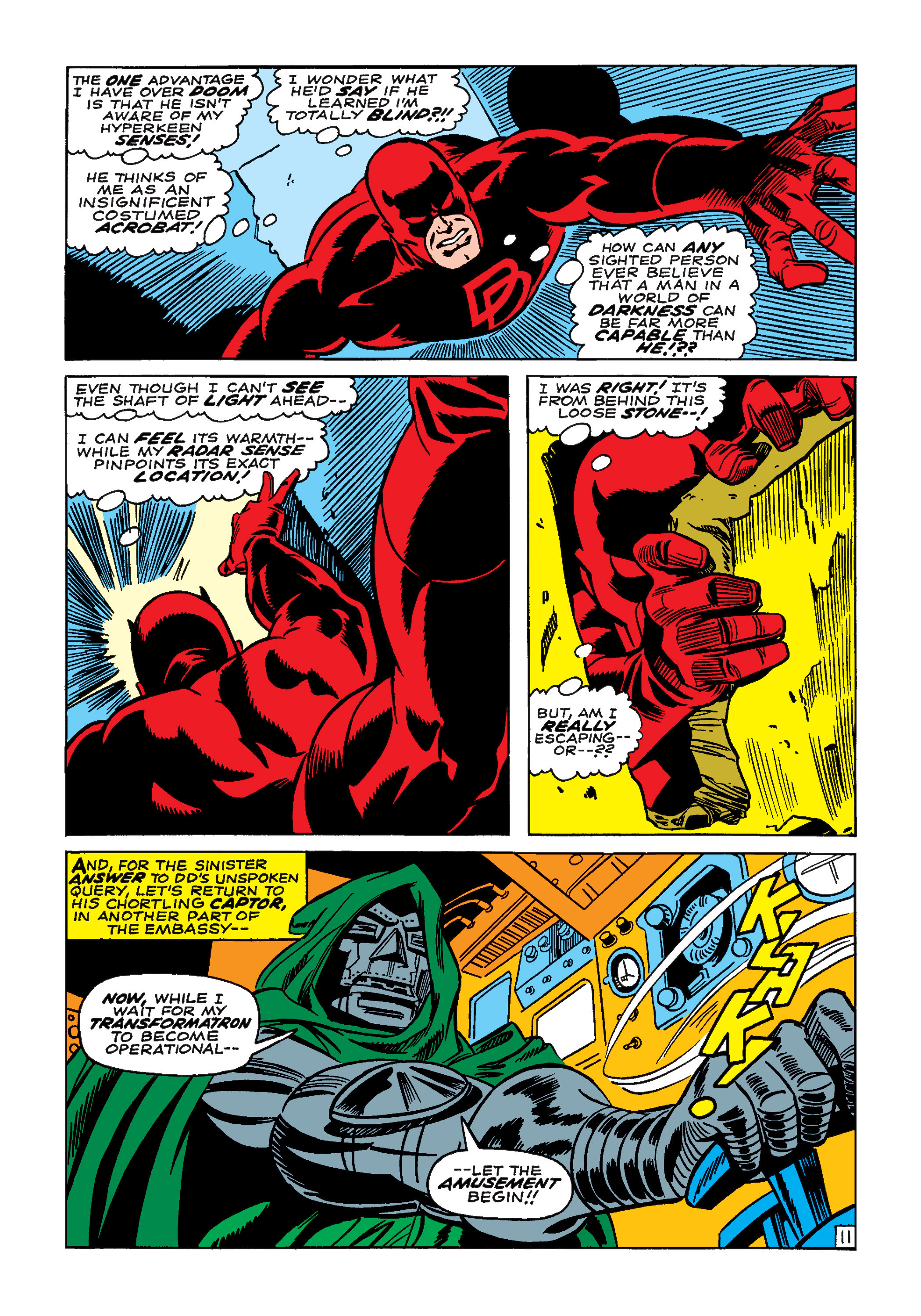 Read online Marvel Masterworks: Daredevil comic -  Issue # TPB 4 (Part 2) - 1